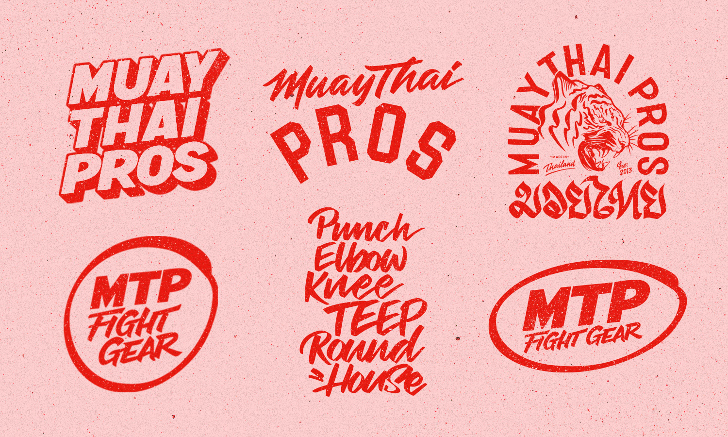 Muay Thai Pros Graphics Package by DesignerMike.art