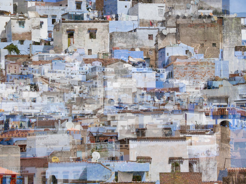 People live close to each other