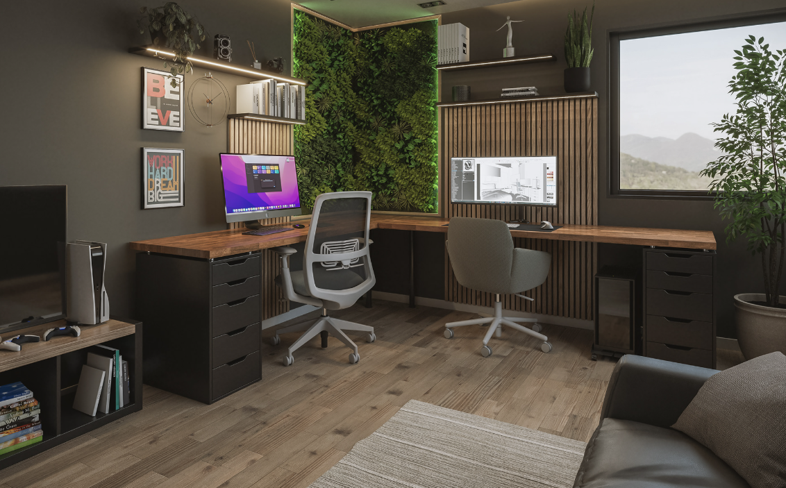 Estudio y zona de ocio