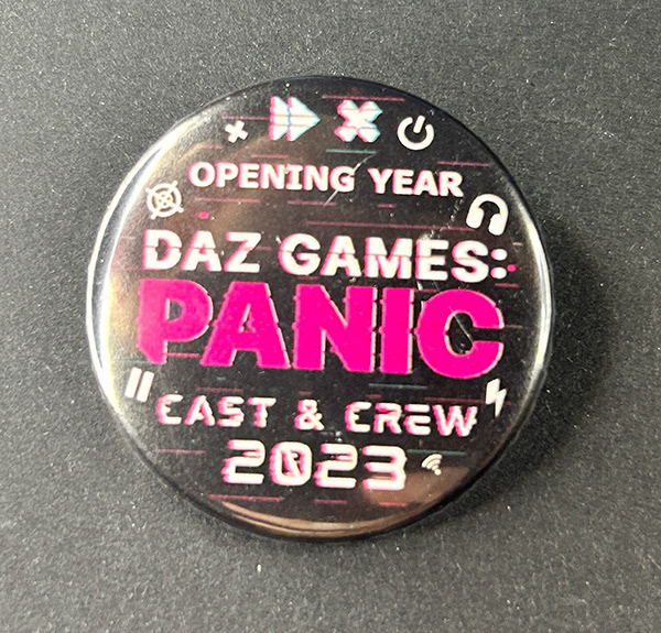 Daz Games: Panic Badge