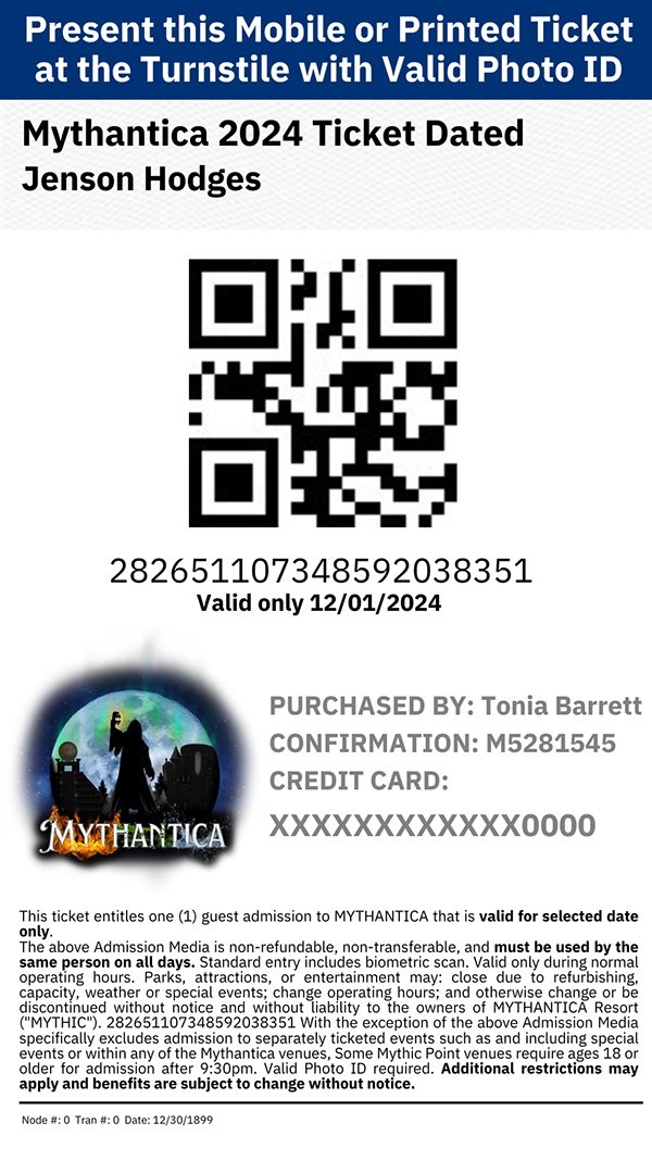 Email Ticket