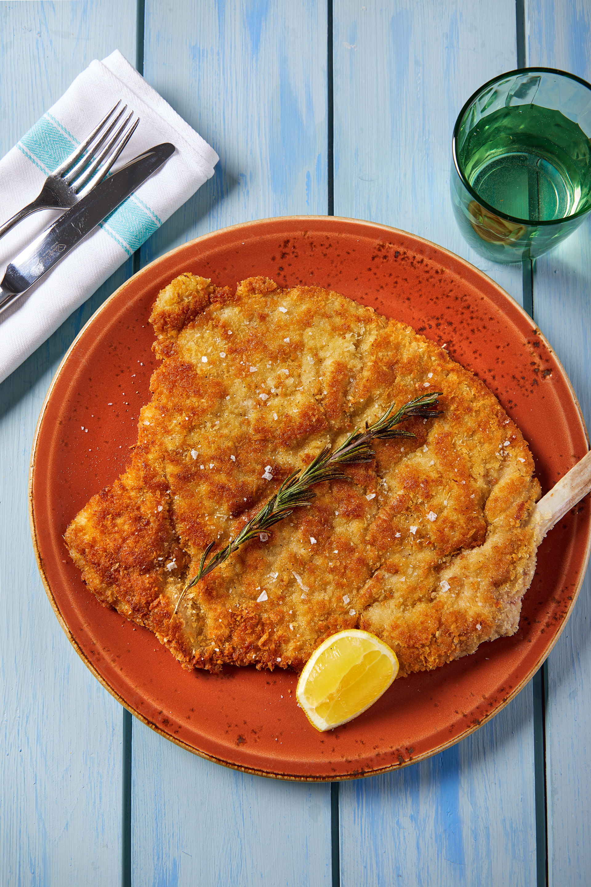 Classic Veal Milanese, Gino D’Acampo