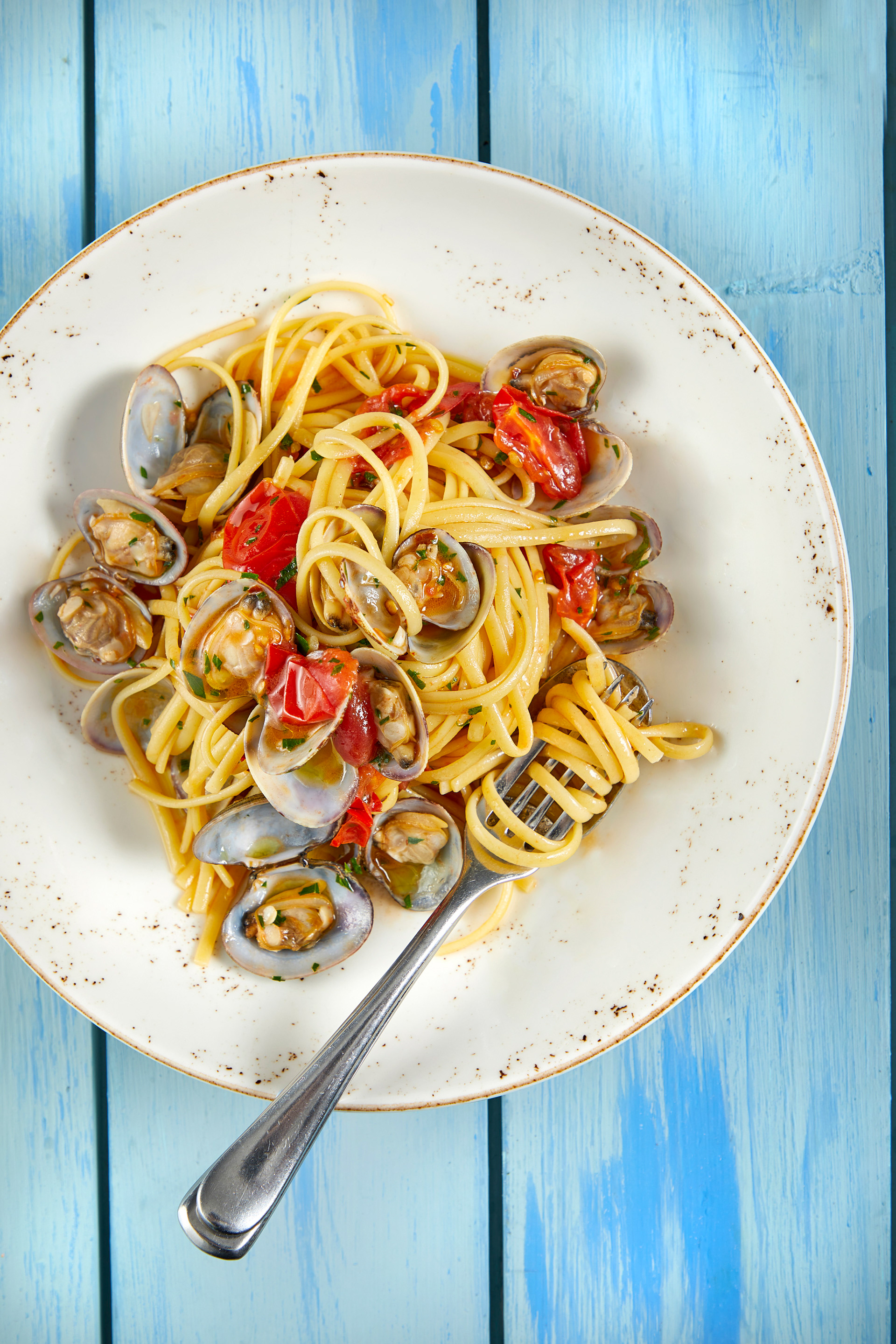 Linguine with Clams, Gino D’Acampo