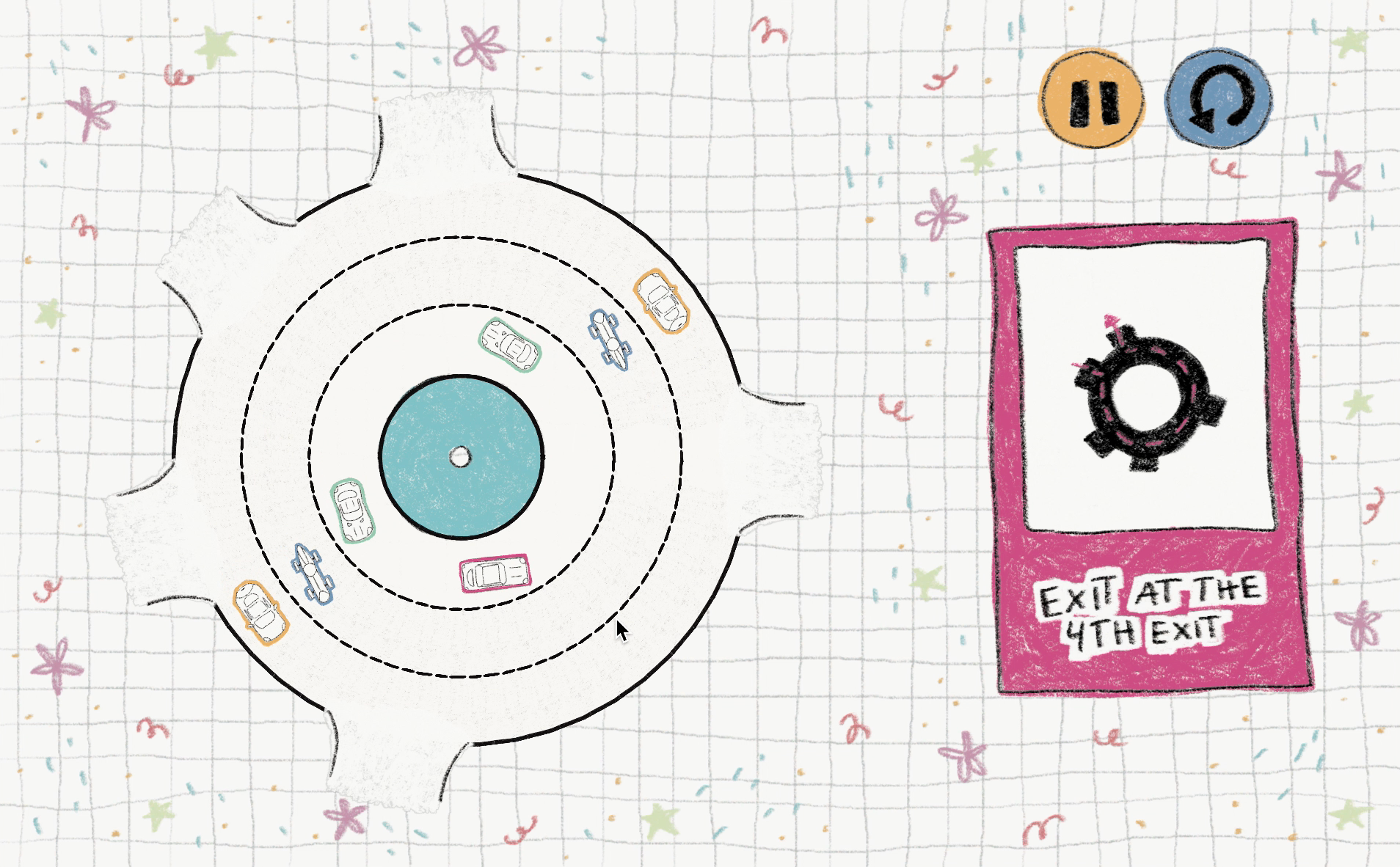 Vroomity Loops - Three Lane Level