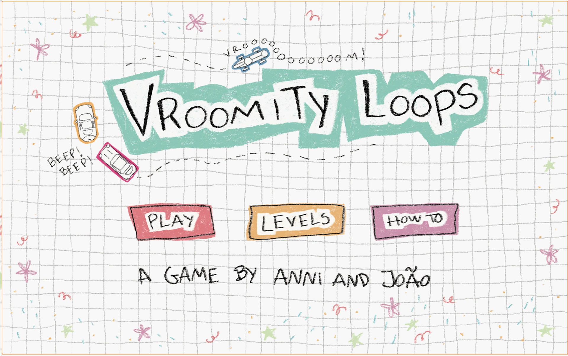 Vroomity Loops - Main Menu