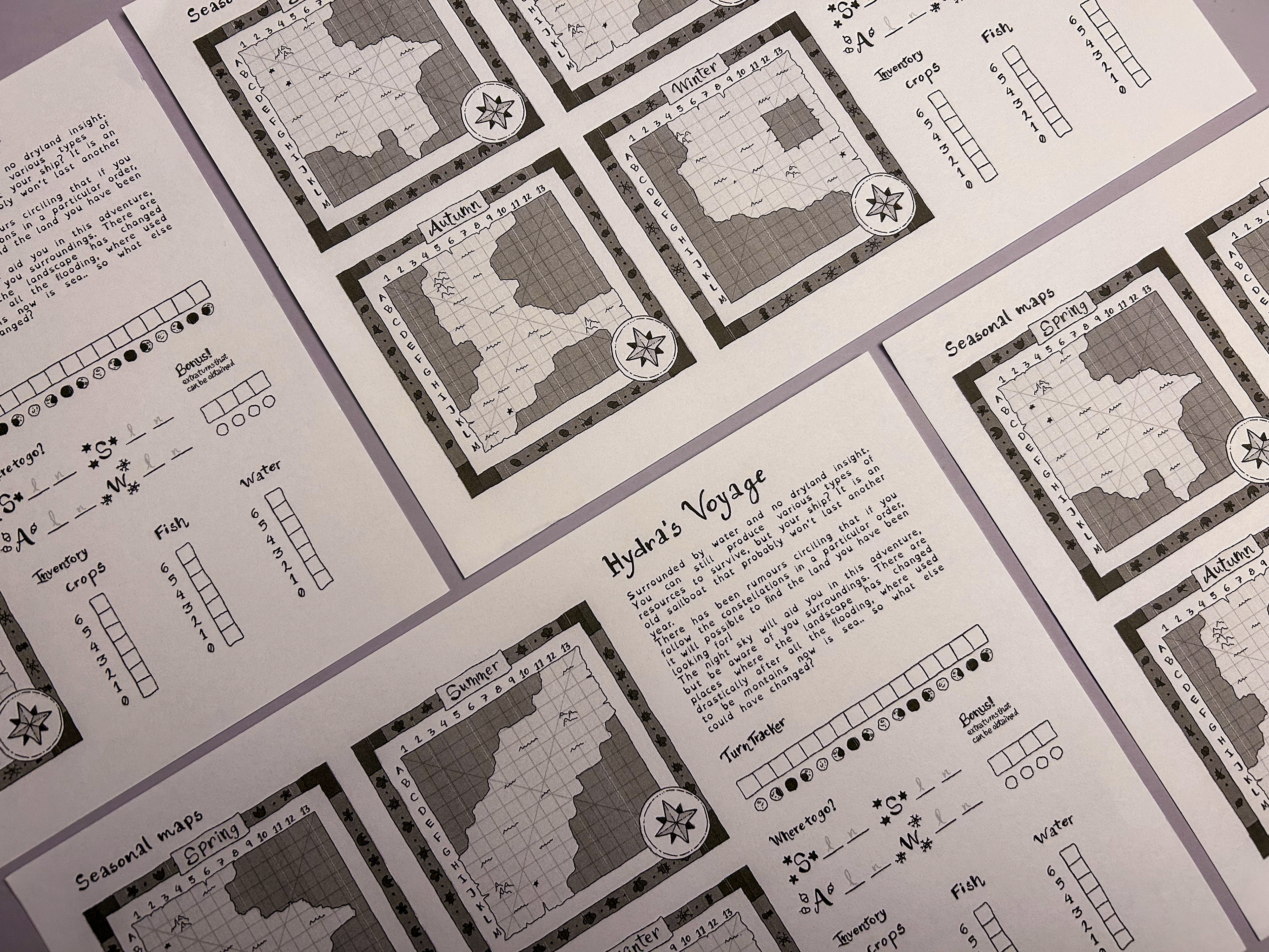 Hydra's Voyage - Player Sheet