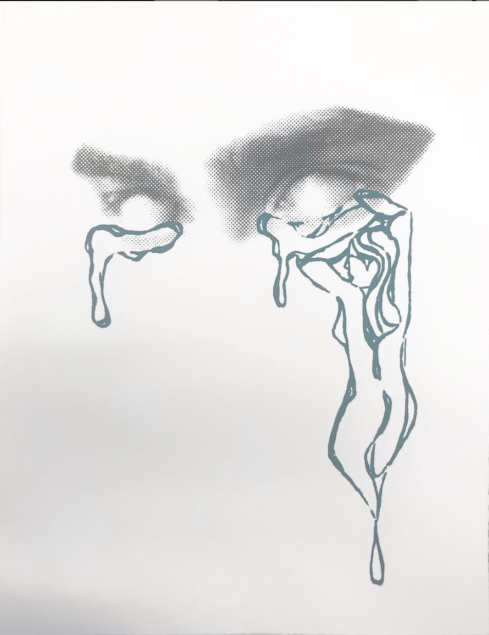 "Untitled", Screen Print, 2018