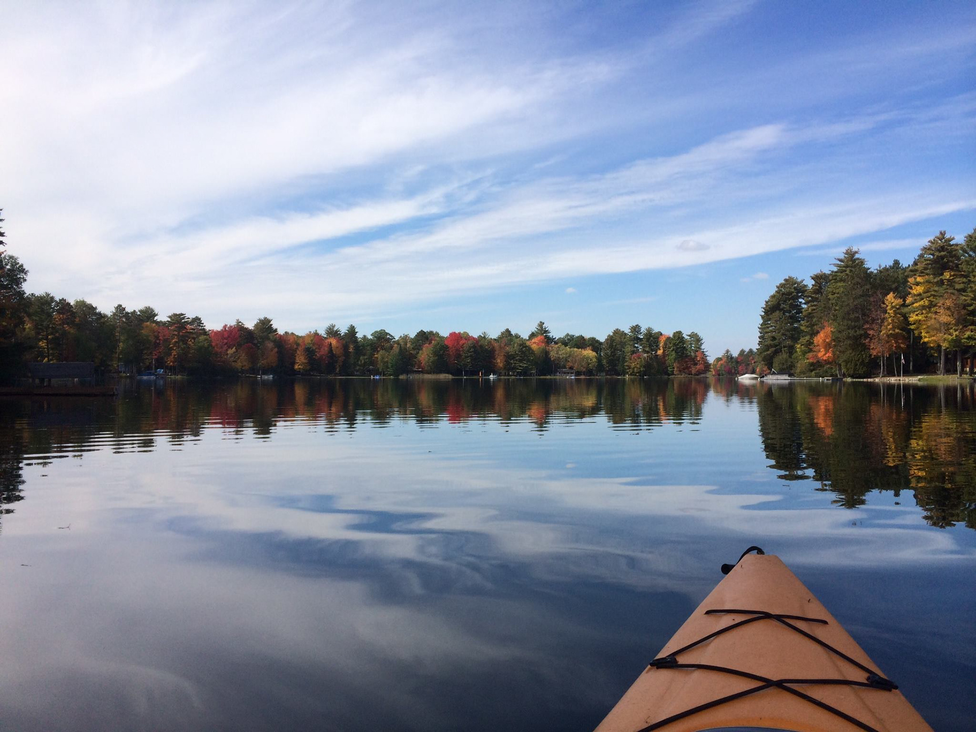 View from Henry Hwy/S. Mielke Way via Kayak Fall 2017 Deb Larner