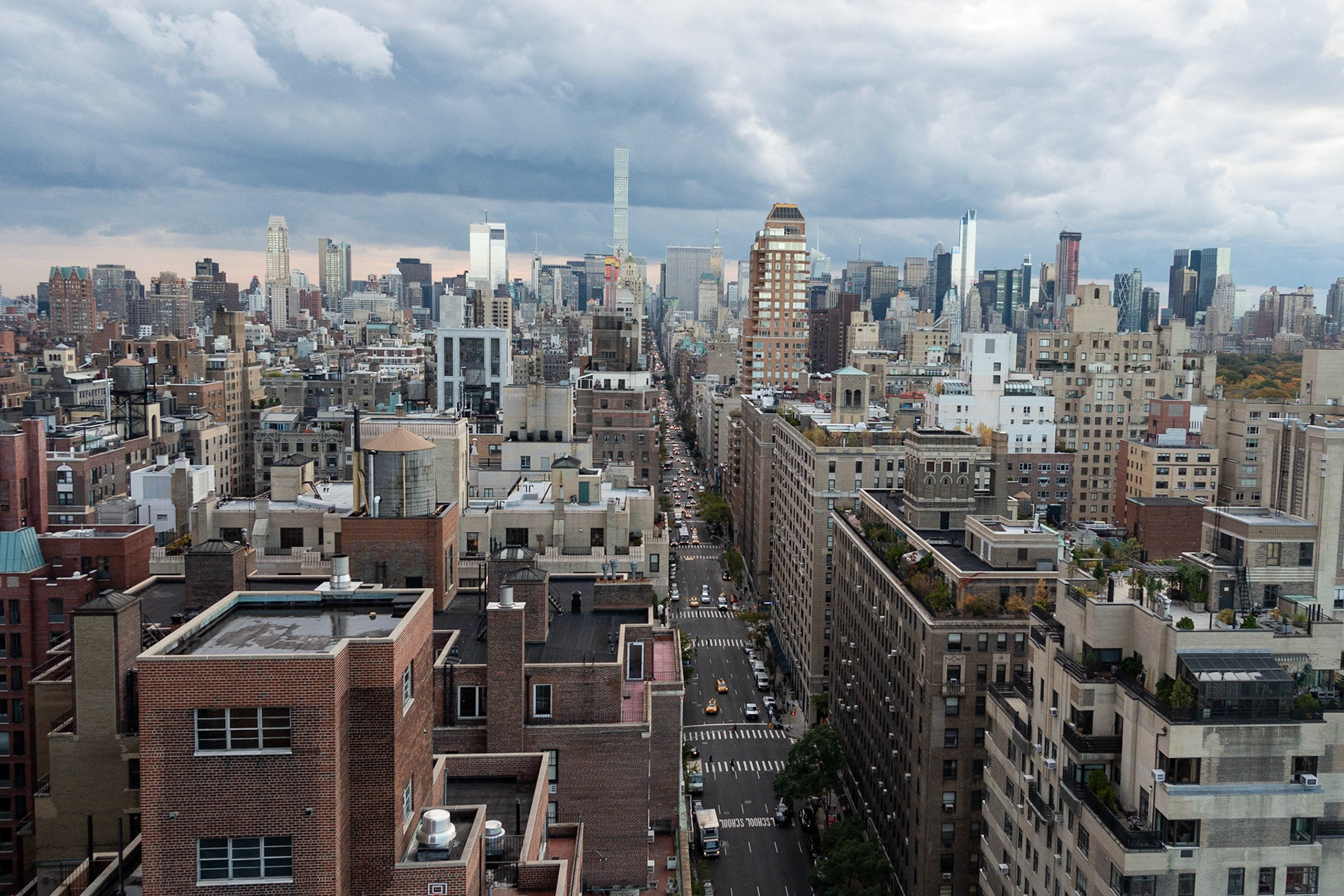 Madison Avenue looking downtown