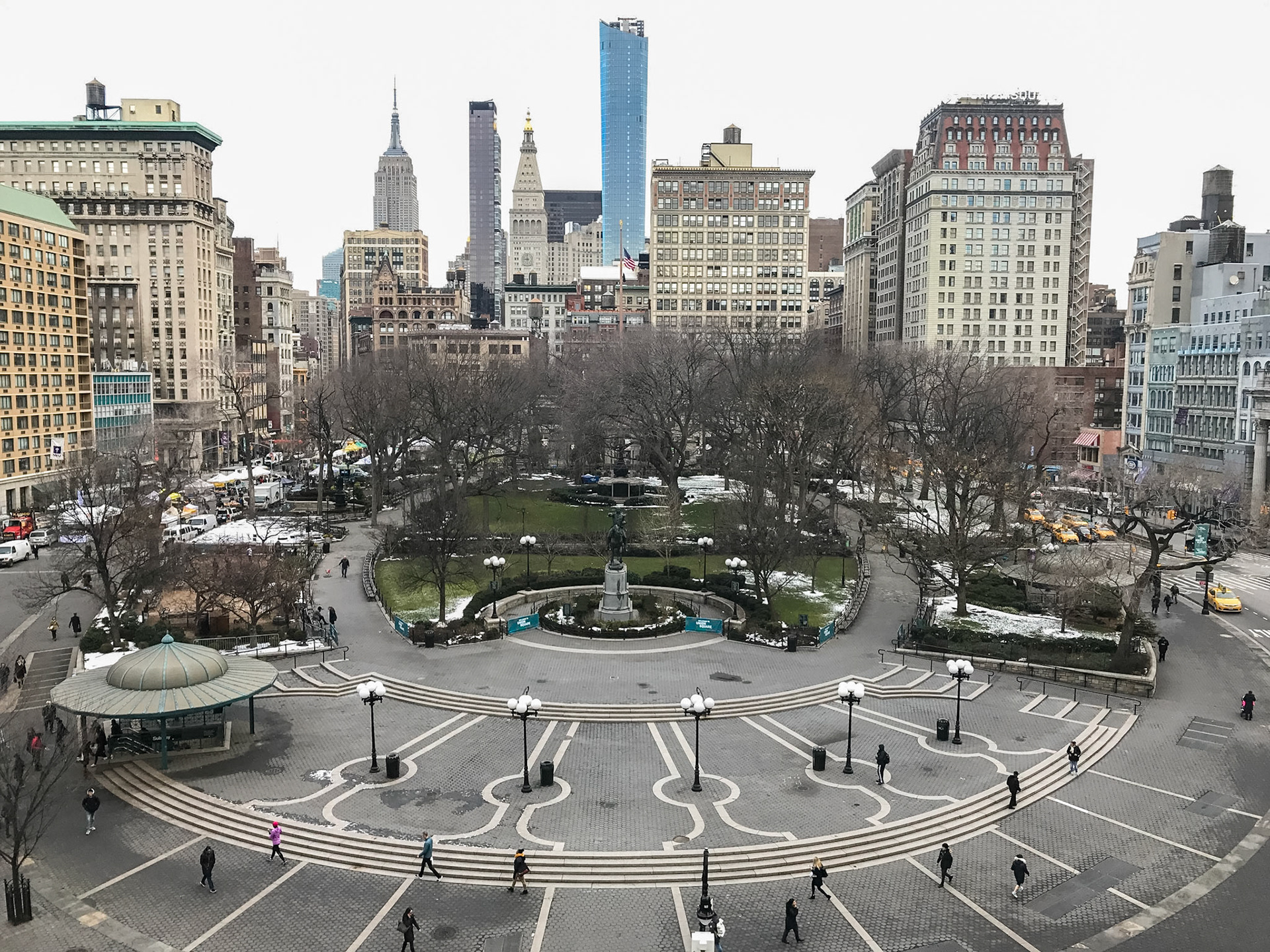 Overlooking Union Square