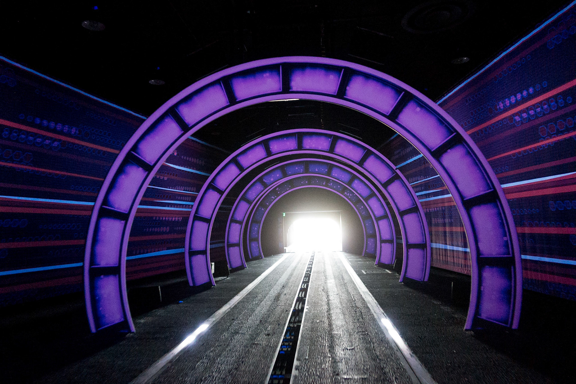 Roller Coaster Ride, Orlando, Florida