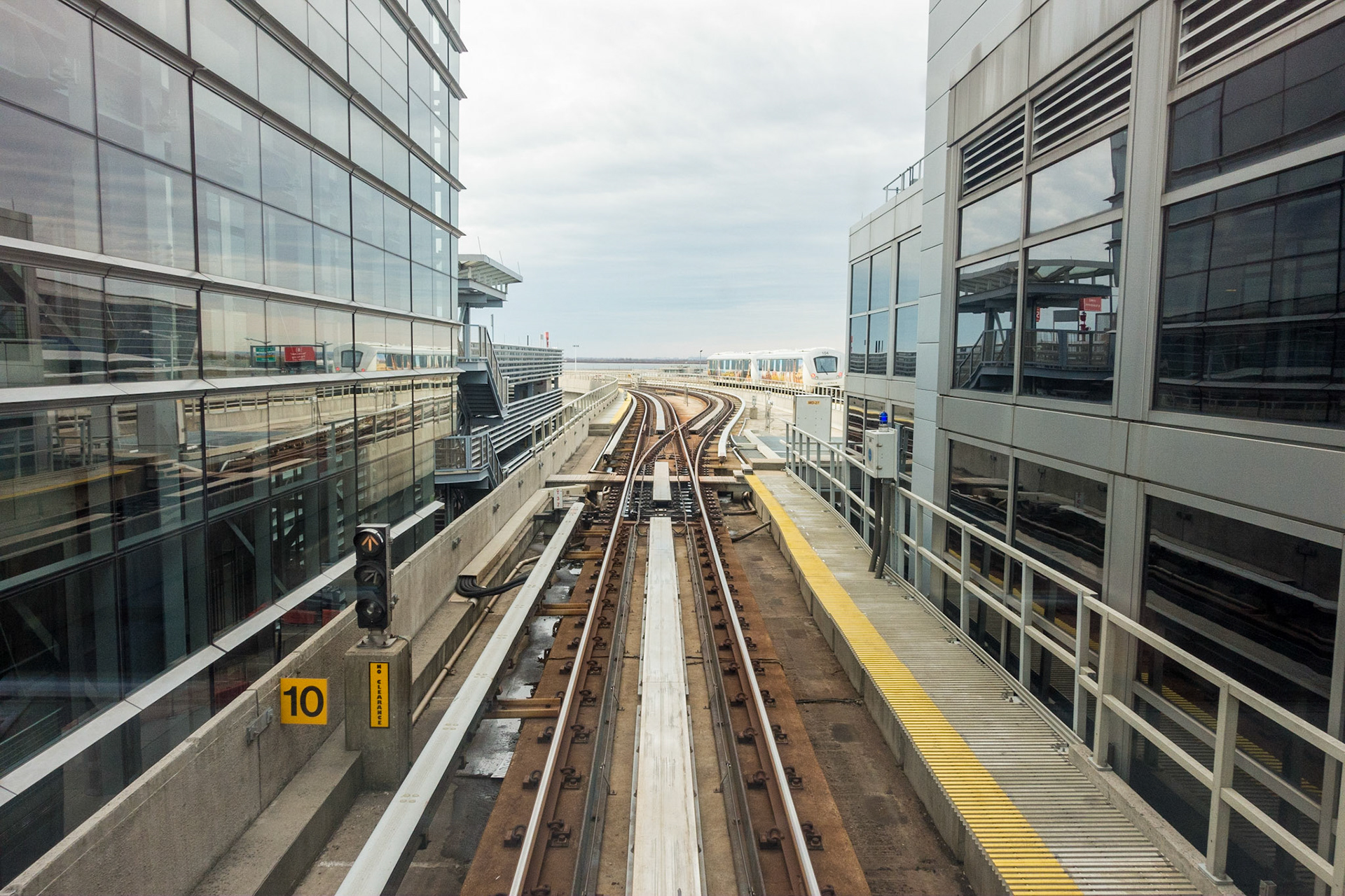 Air Train at Jamaica Station
