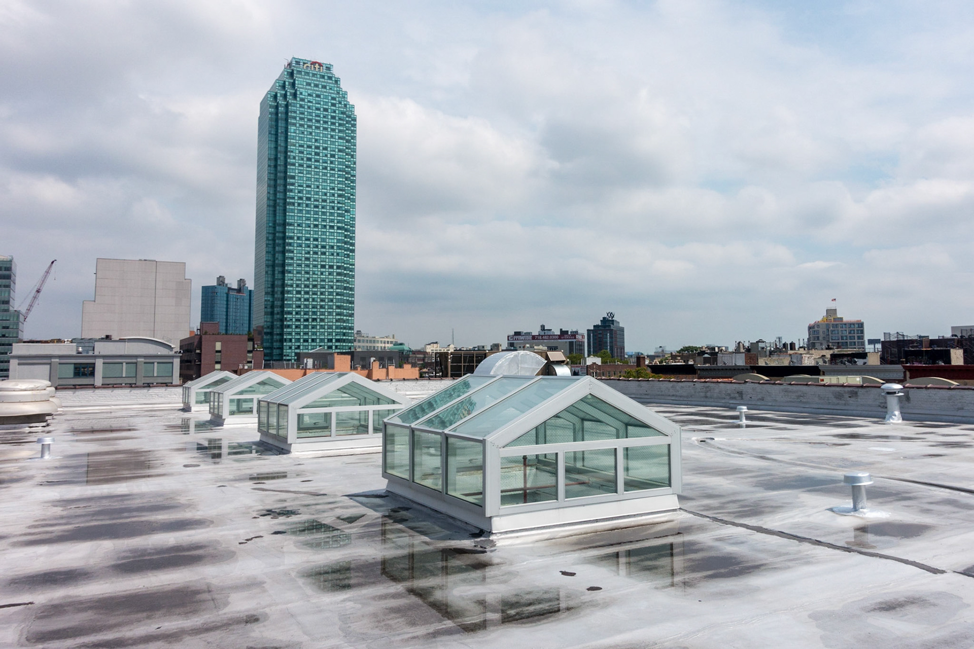 Rooftop with Skylights, Long Island City