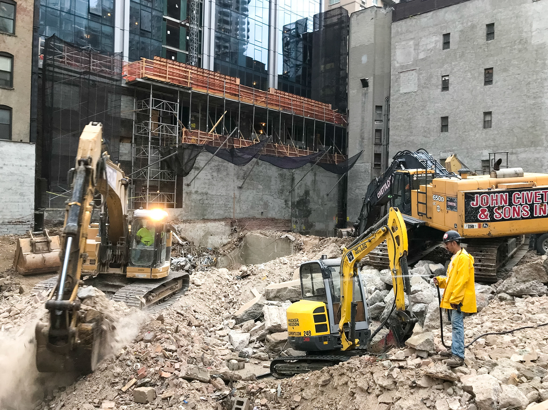 Demolition, Lexington Avenue at 86th Street