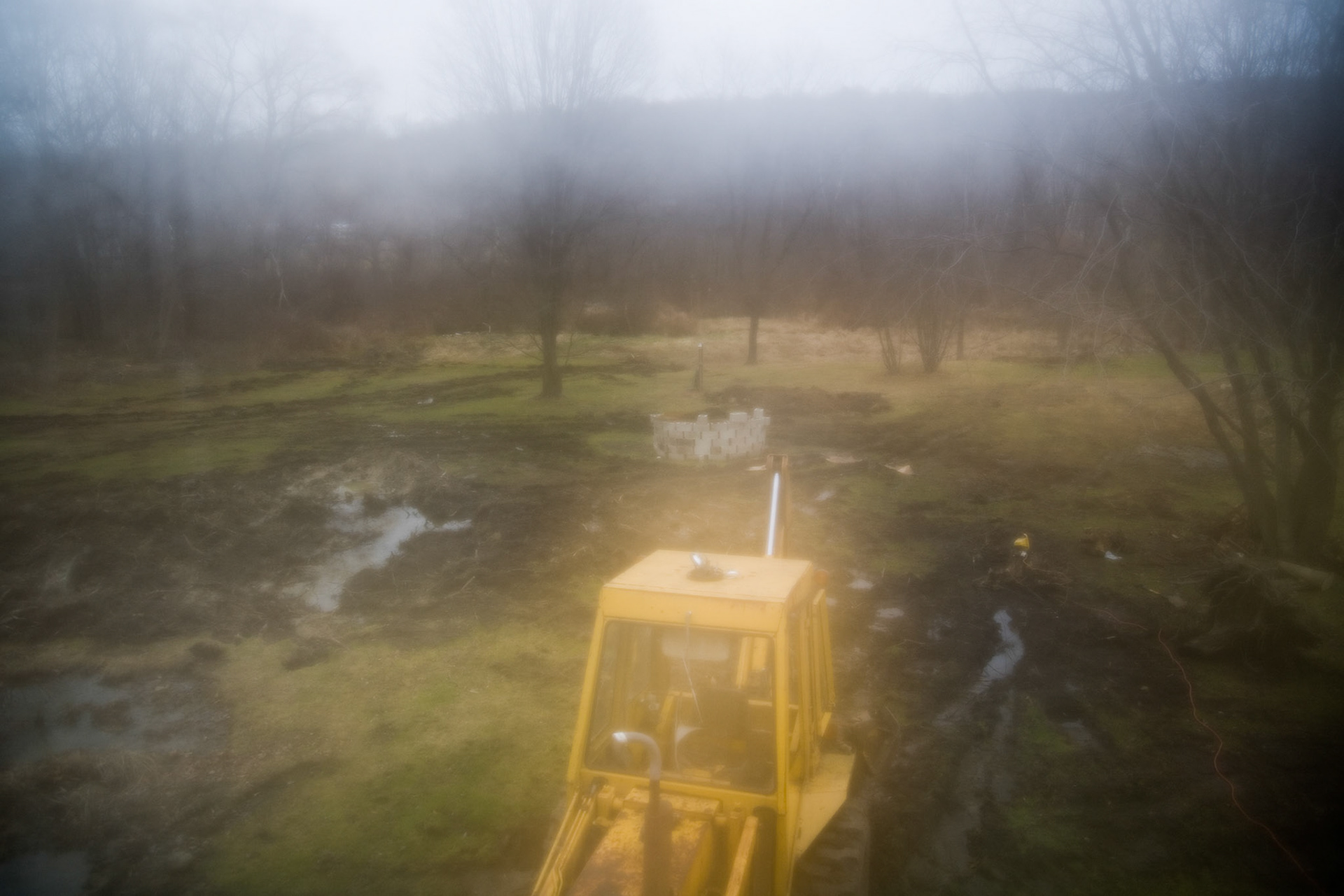 View Through a Window, Landscaping, New Milford, Connecticut