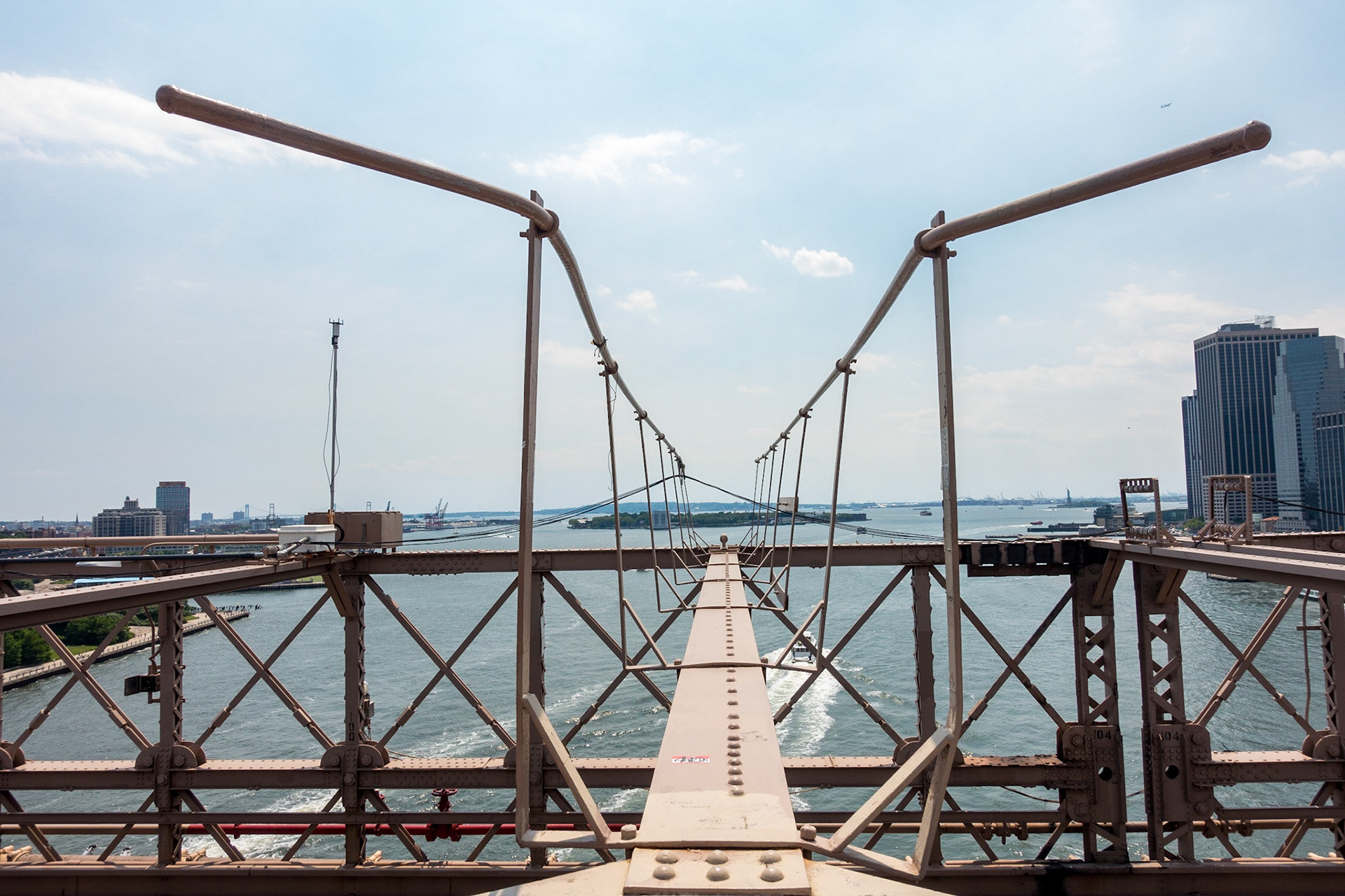 View from the Brooklyn Bridge
