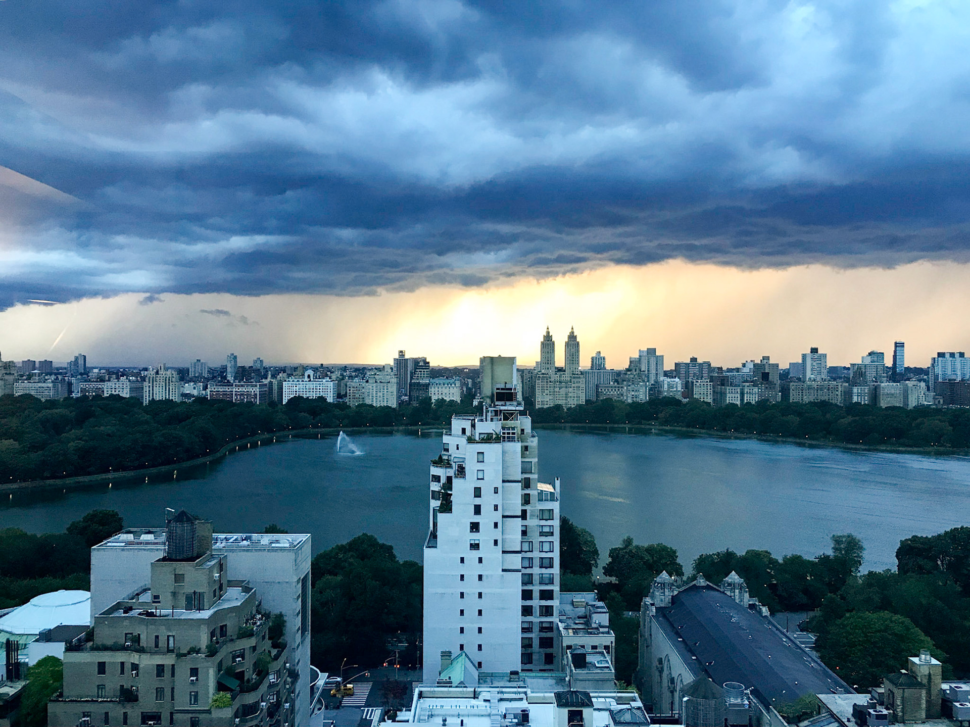 View over the Jacqueline Kennedy Onassis Reservoir