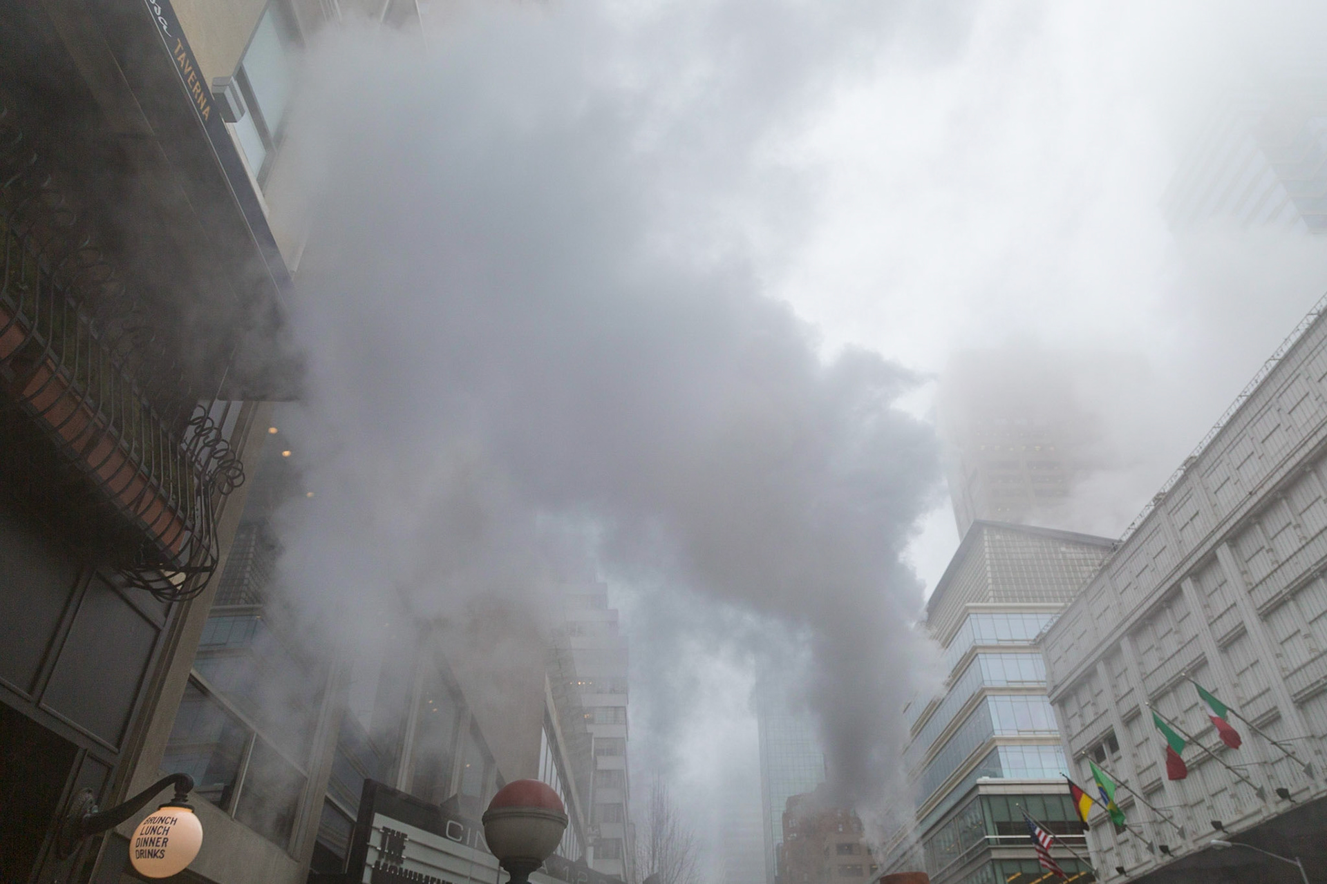 Clouds and Smoke, 3rd Ave at East 60th Sreet