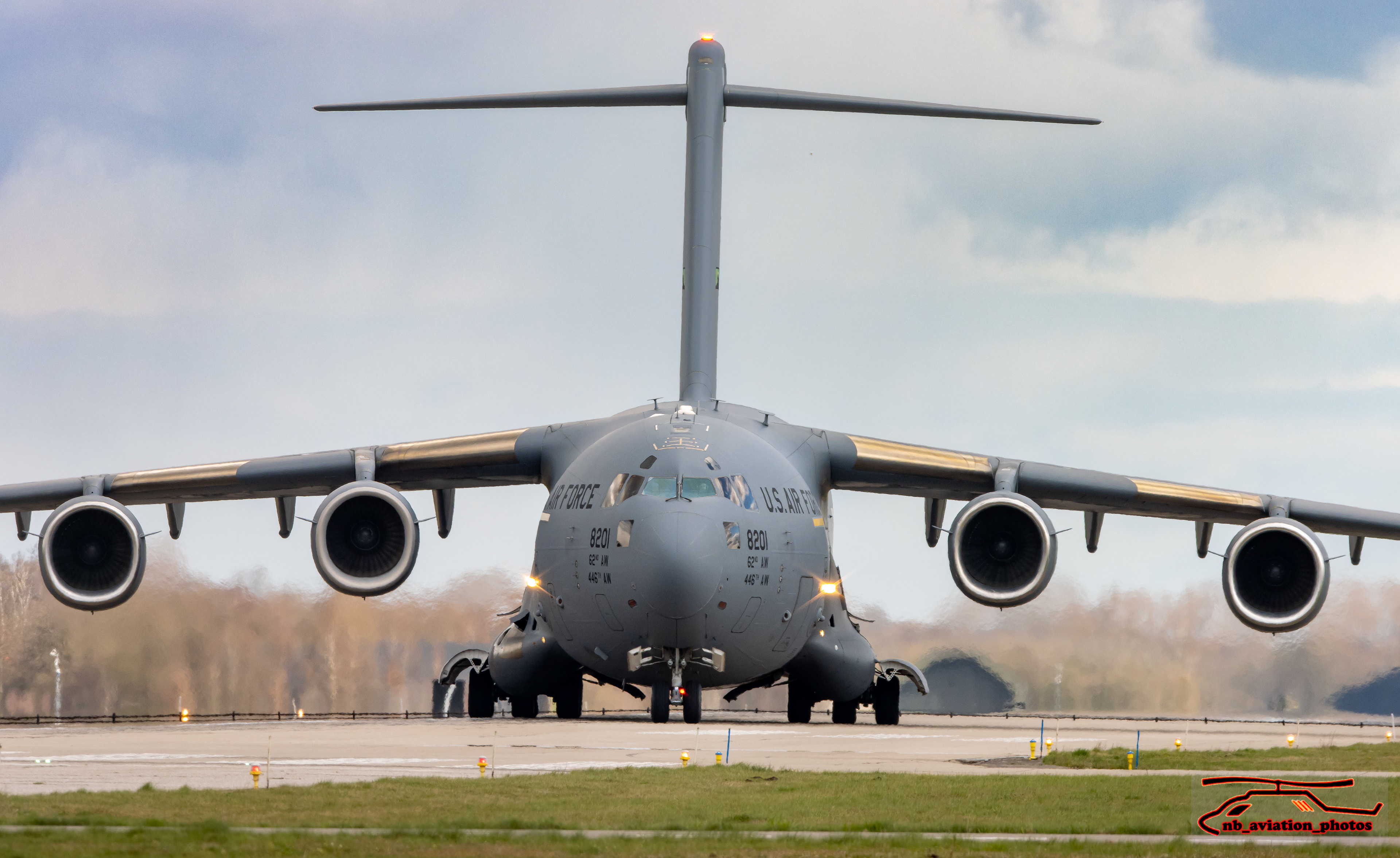 Boeing C17 "Nuke Carrier" Globemaster III "van 62d Air Lift Wing" USA