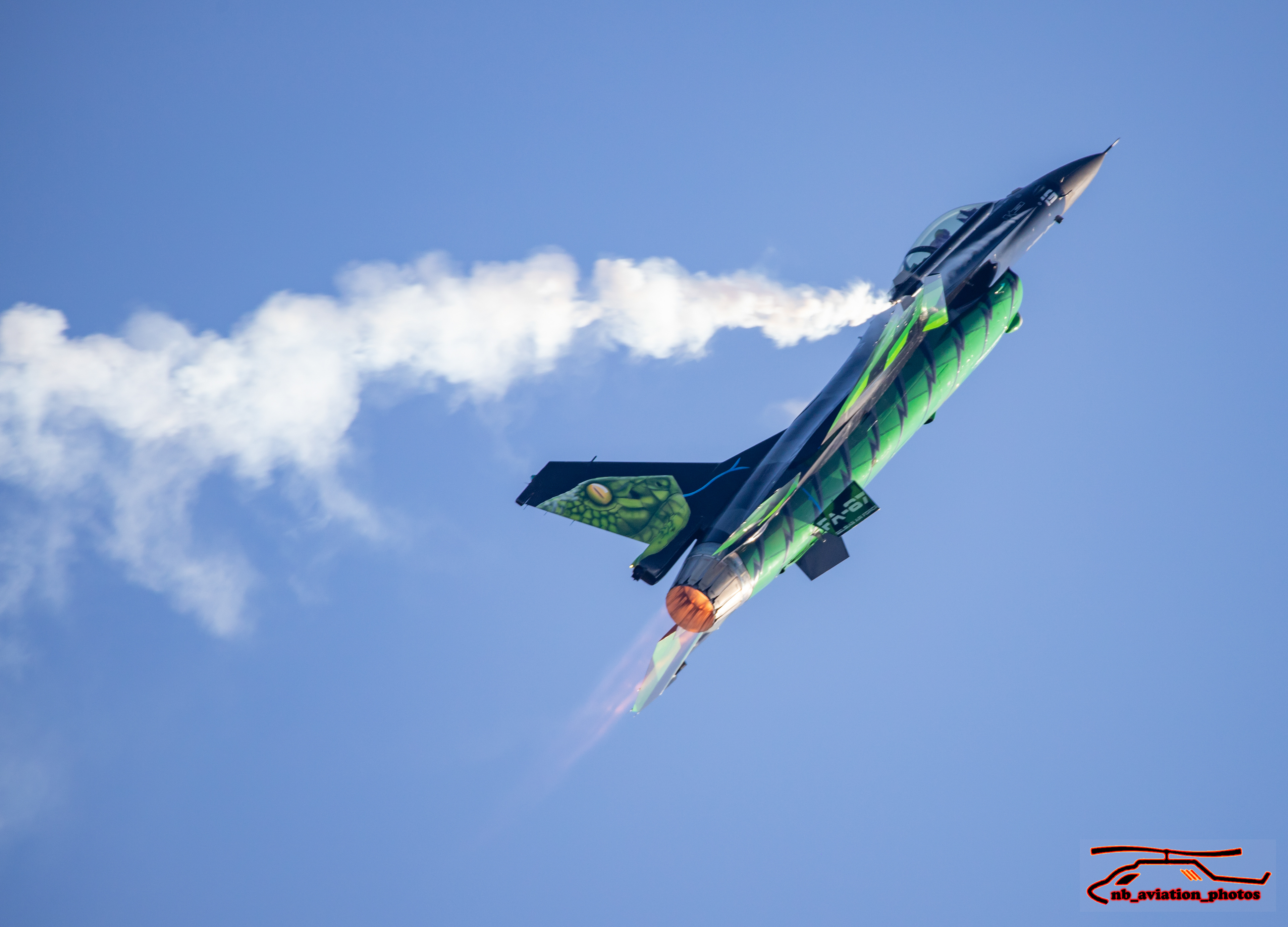 Belgian Air Force F-16 Solo Display Team (The Dream Viper)