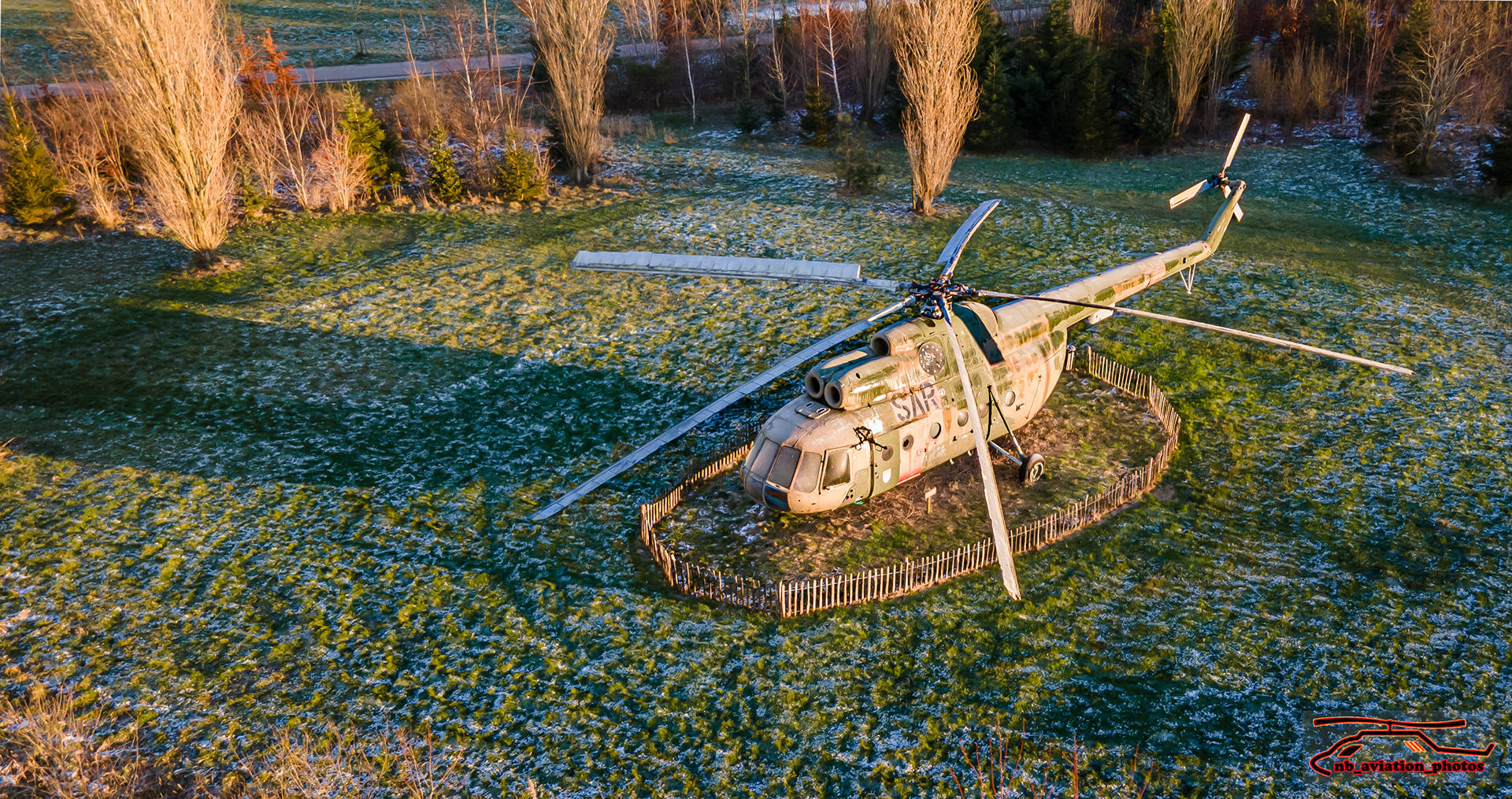 Mil-MI 8 SAR (Ex Luftwaffe) Drone shot DJI-Mavic Air 2