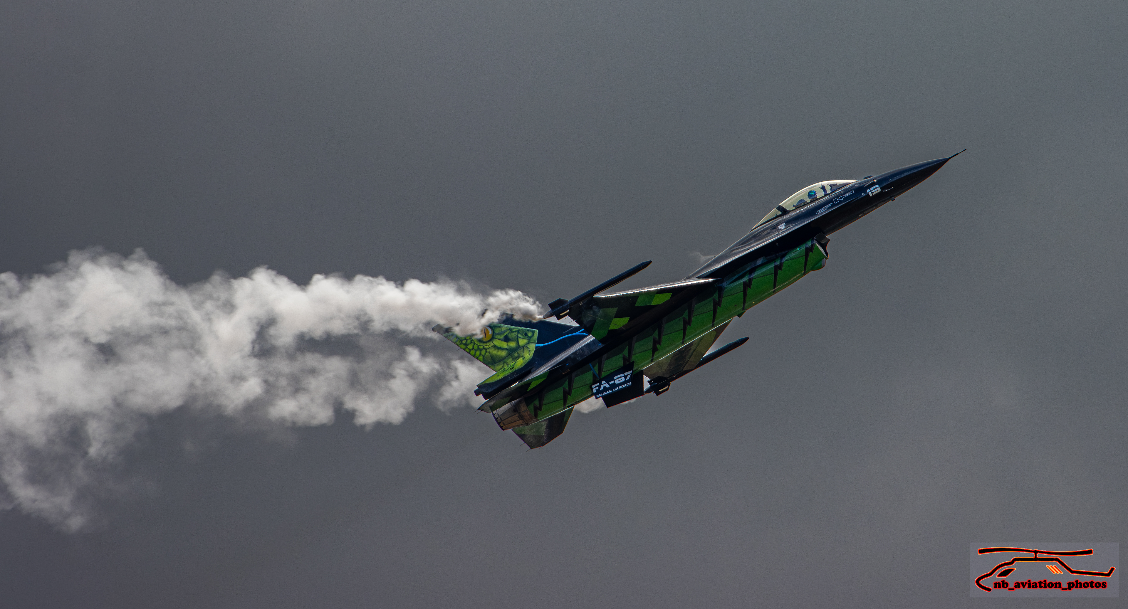 Belgian Air Force F-16 Solo Display Team (The Dream Viper)