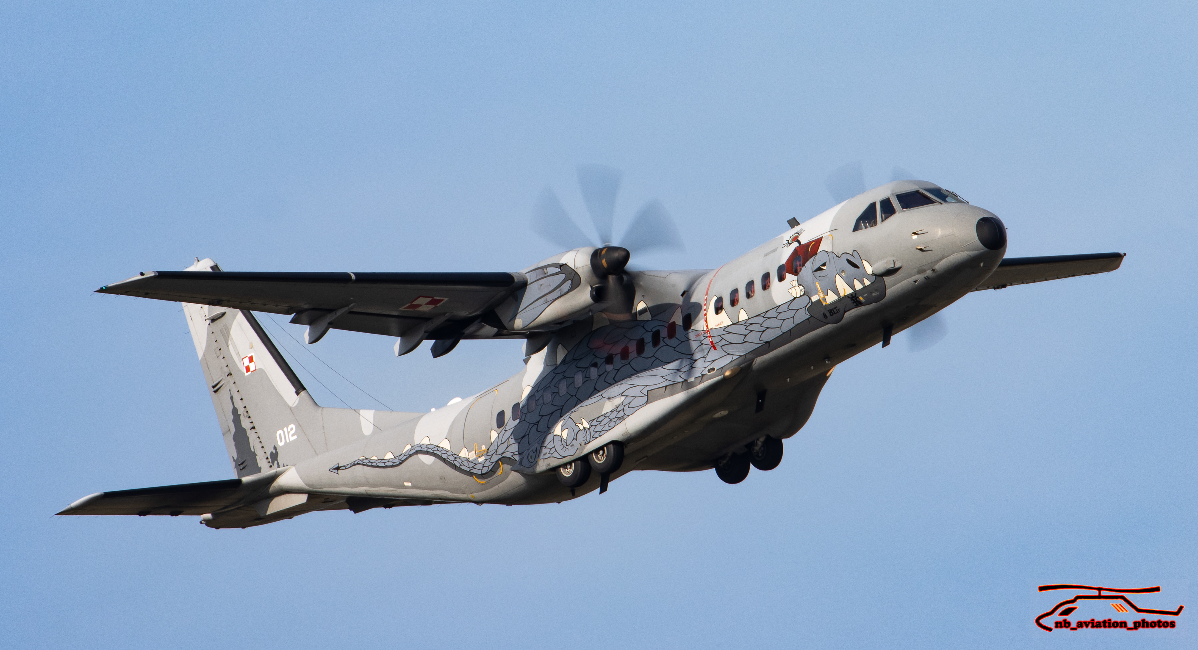 CASA C-295M  "Dragon" marking celebrating 20 years of service of the C-295M" Polish Airforce 