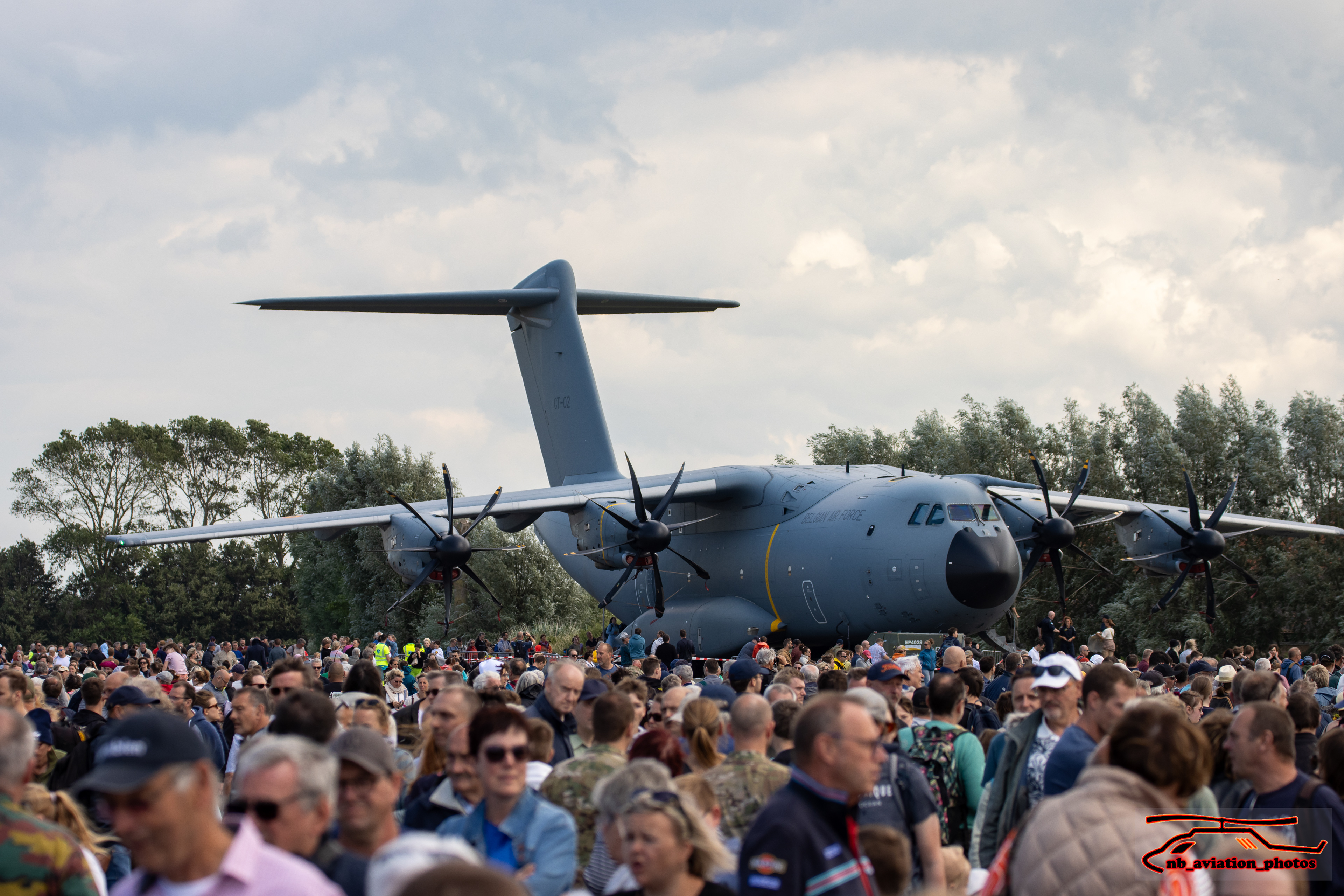 Airbus A400m Belgian Airforce (Koksijde opendeur dag)