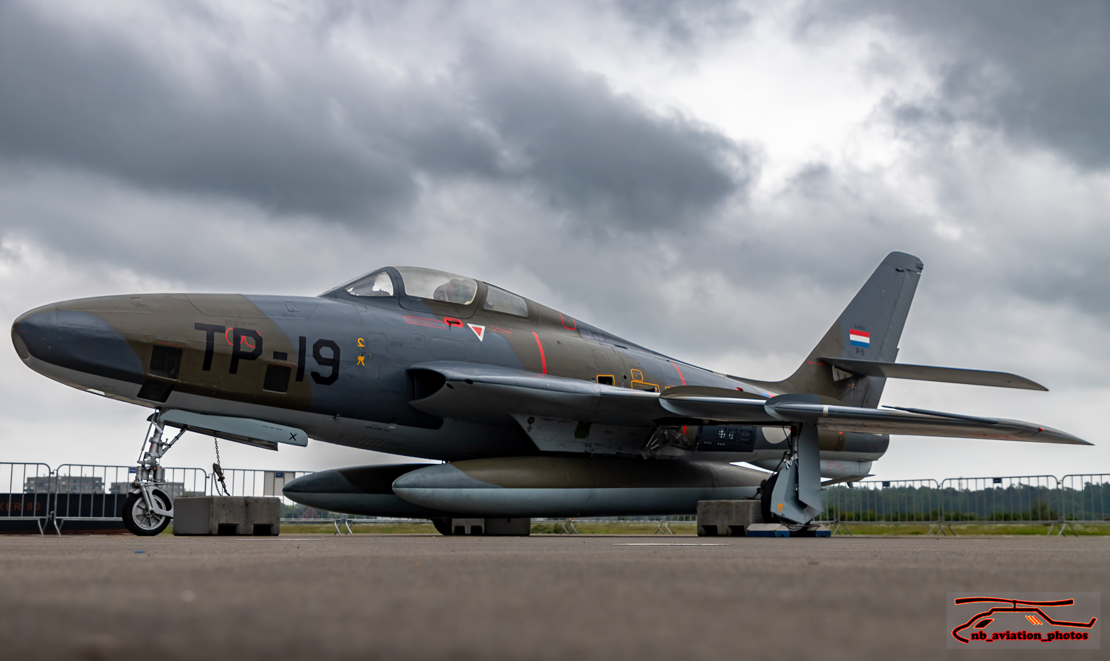 Royal Netherlands Air Force Republic RF-84F Thunderflash