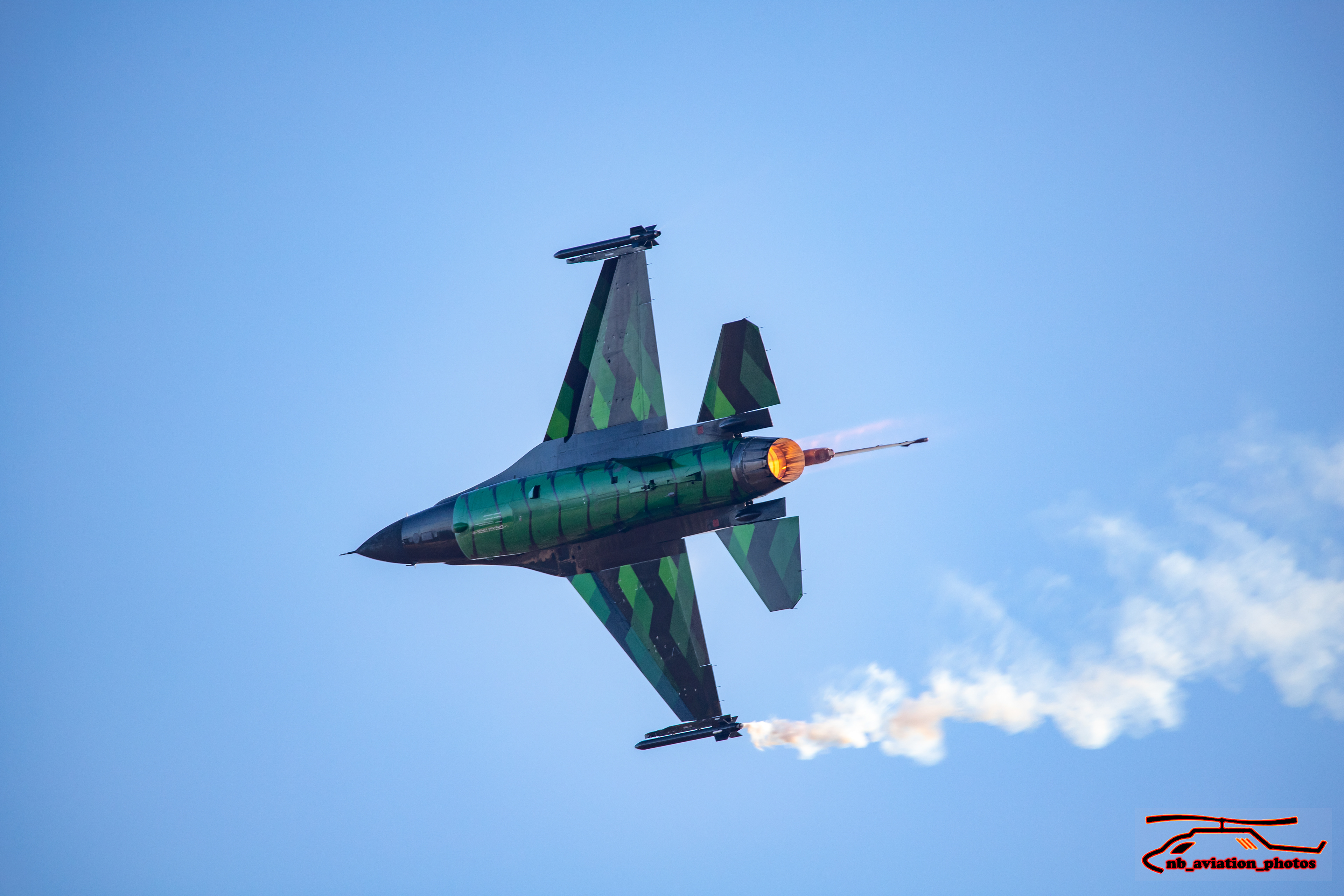 Belgian Air Force F-16 Solo Display Team (The Dream Viper)