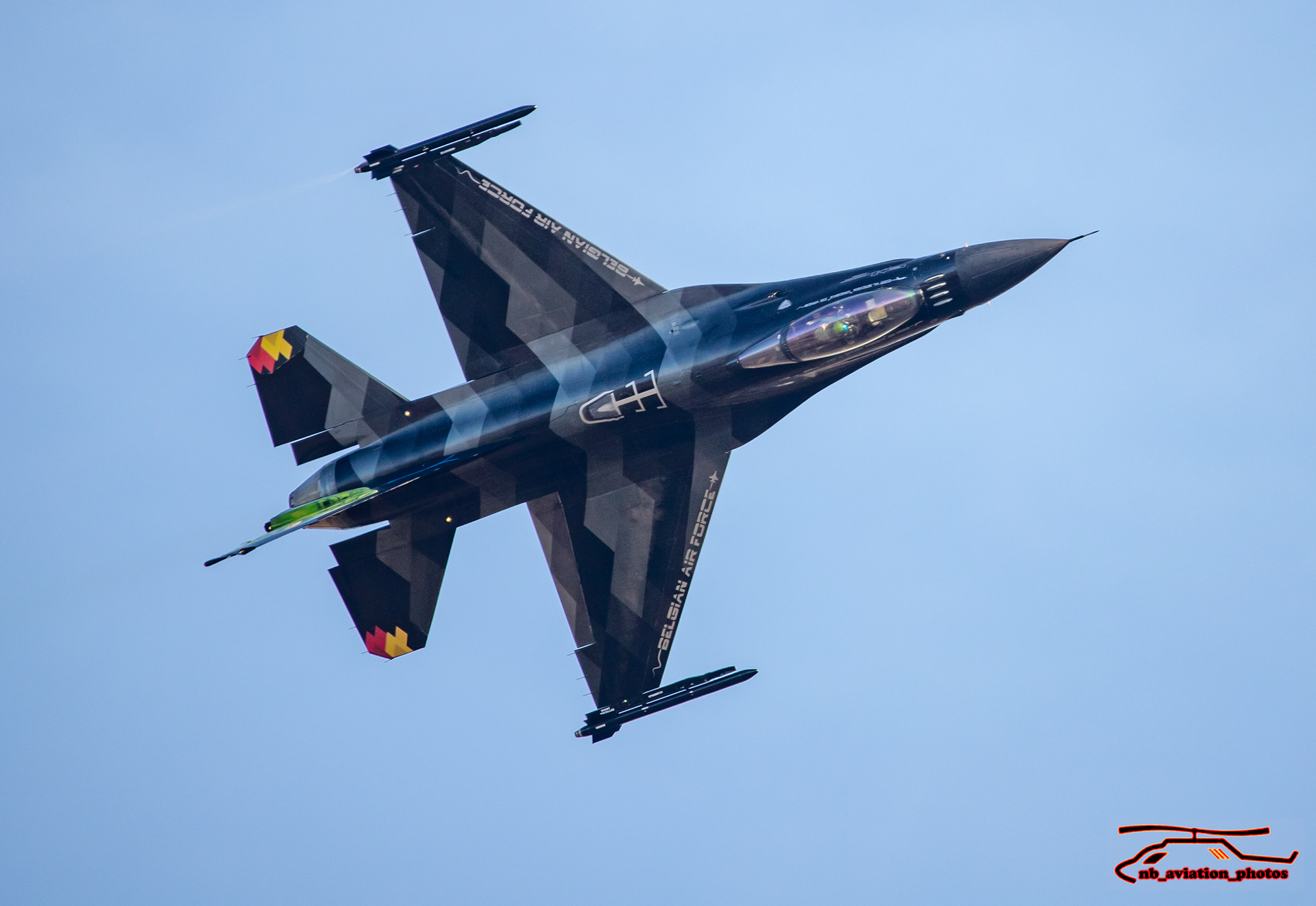 Belgian Air Force F-16 Solo Display Team (The Dream Viper)