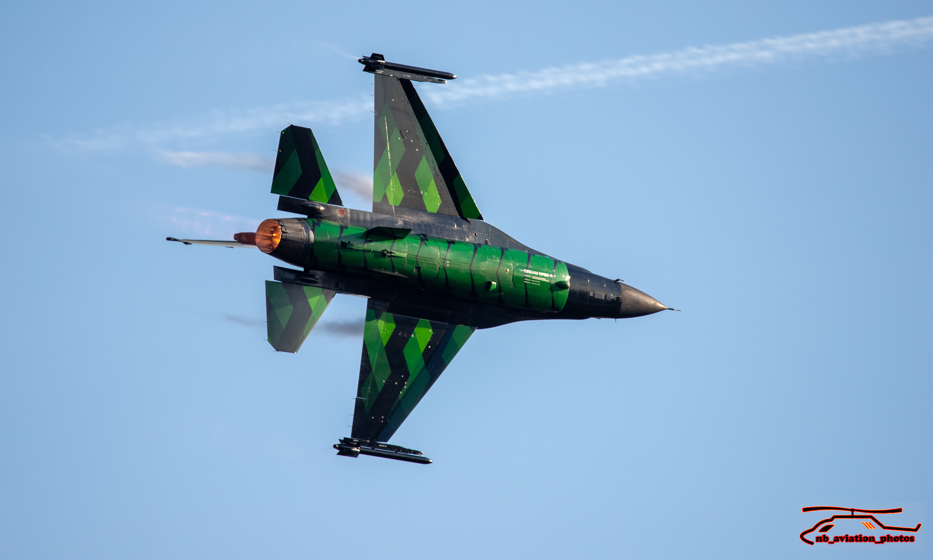 Belgian Air Force F-16 Solo Display Team (The Dream Viper)