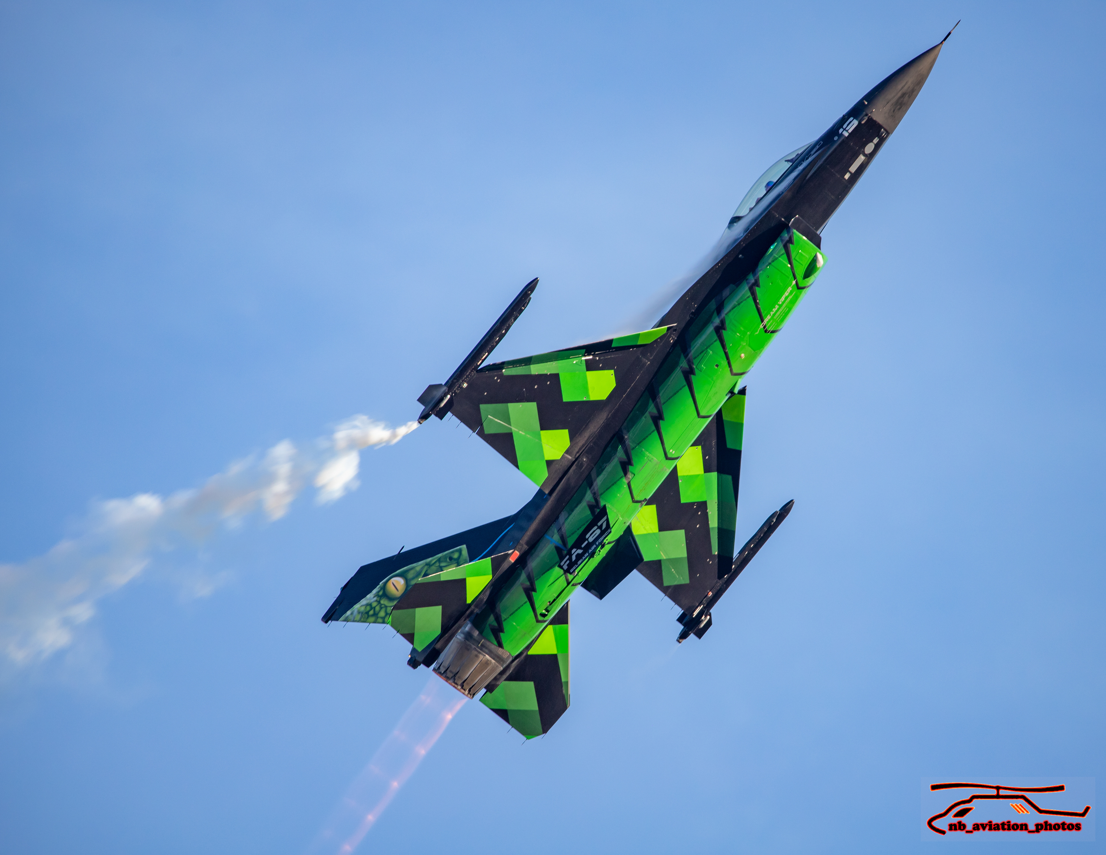 Belgian Air Force F-16 Solo Display Team (The Dream Viper)