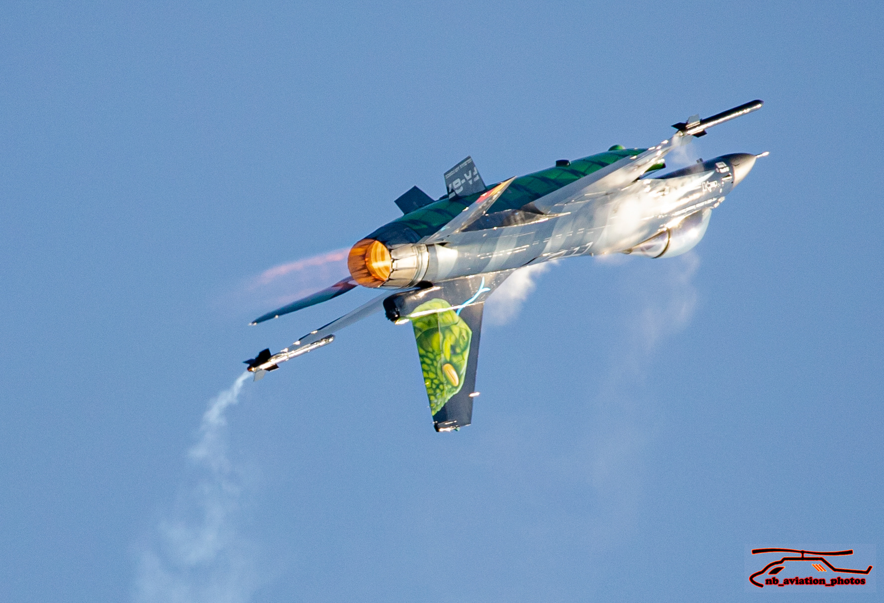 Belgian Air Force F-16 Solo Display Team (The Dream Viper)