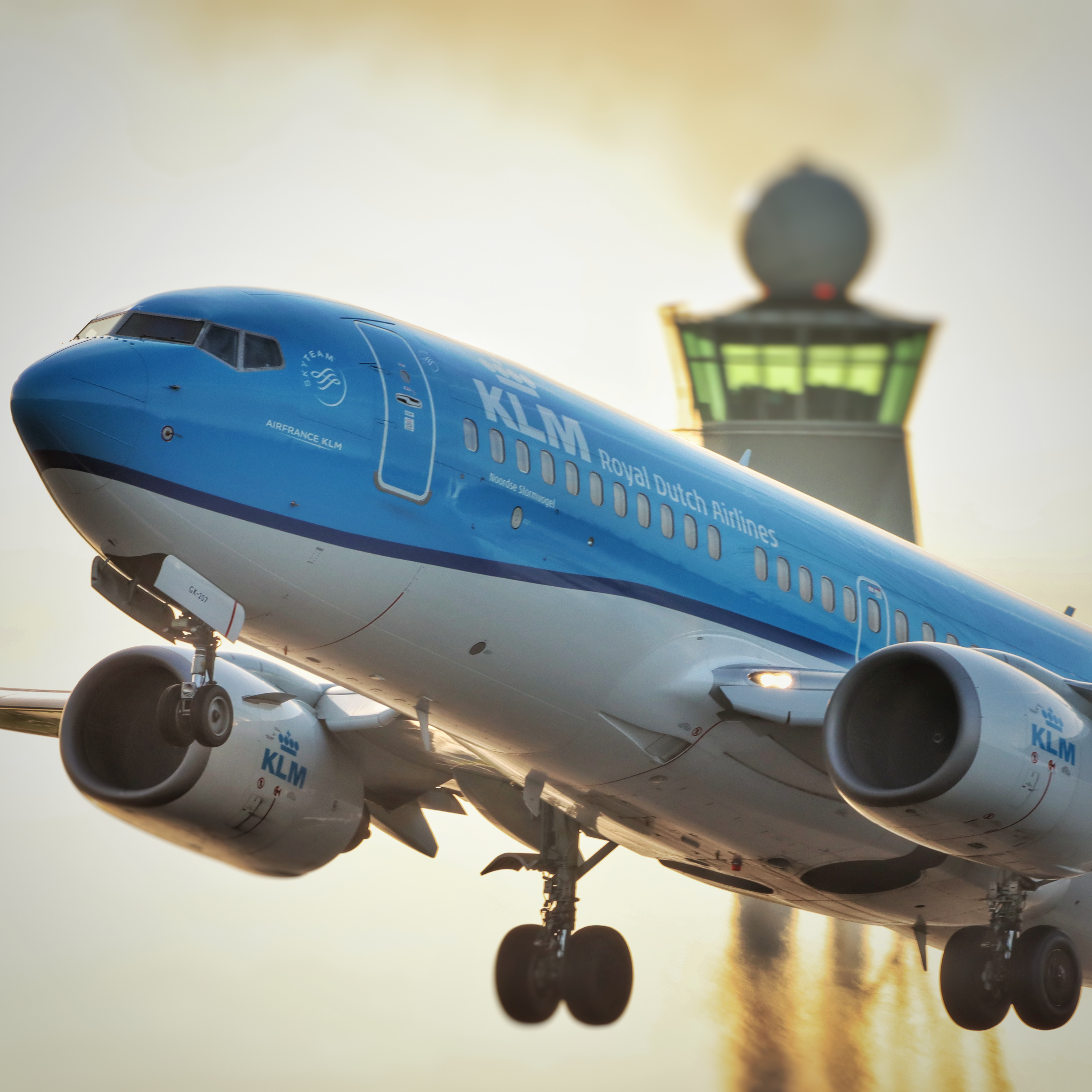 "KLM" Boeing 737-7K2-BGK