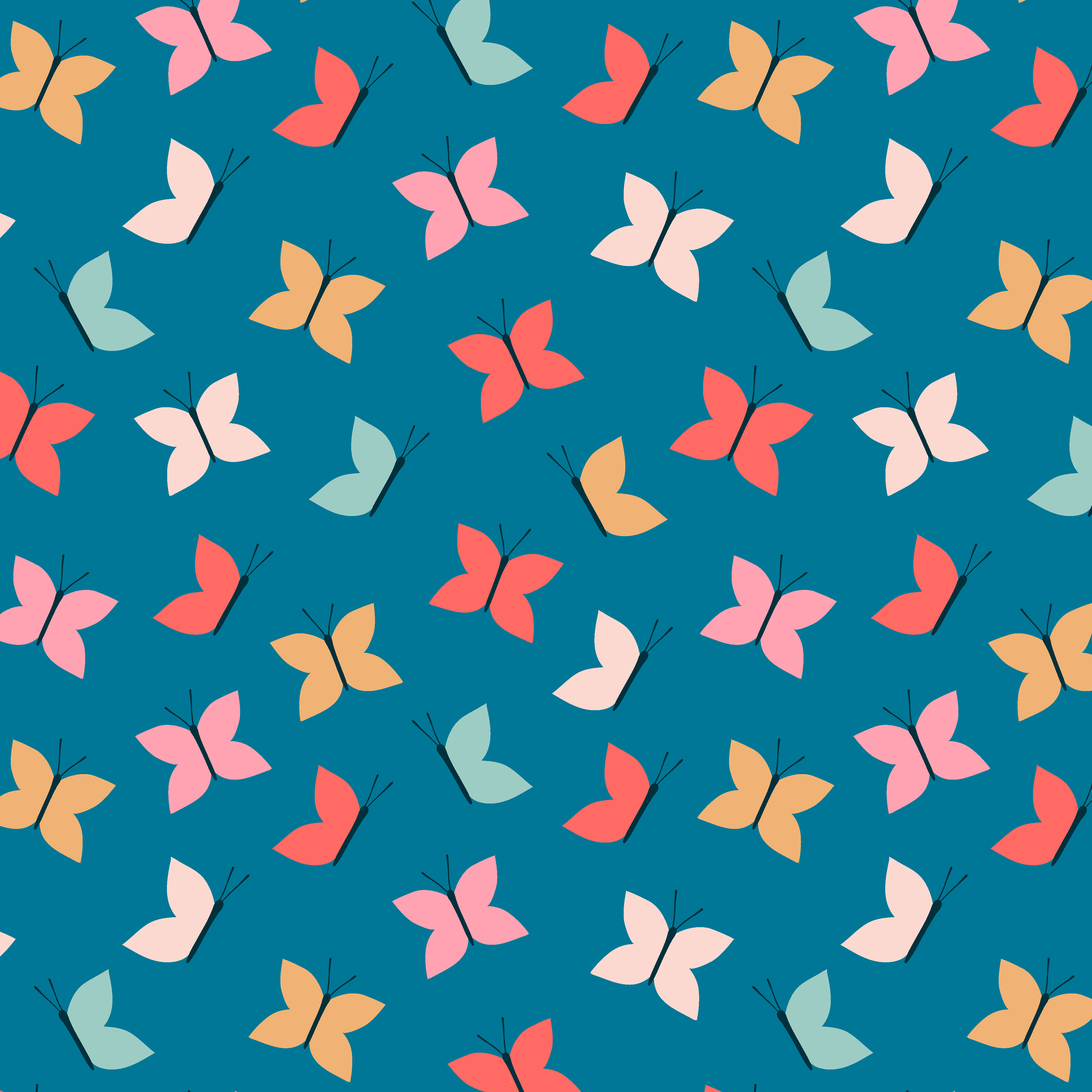 Butterfly Sky Pattern