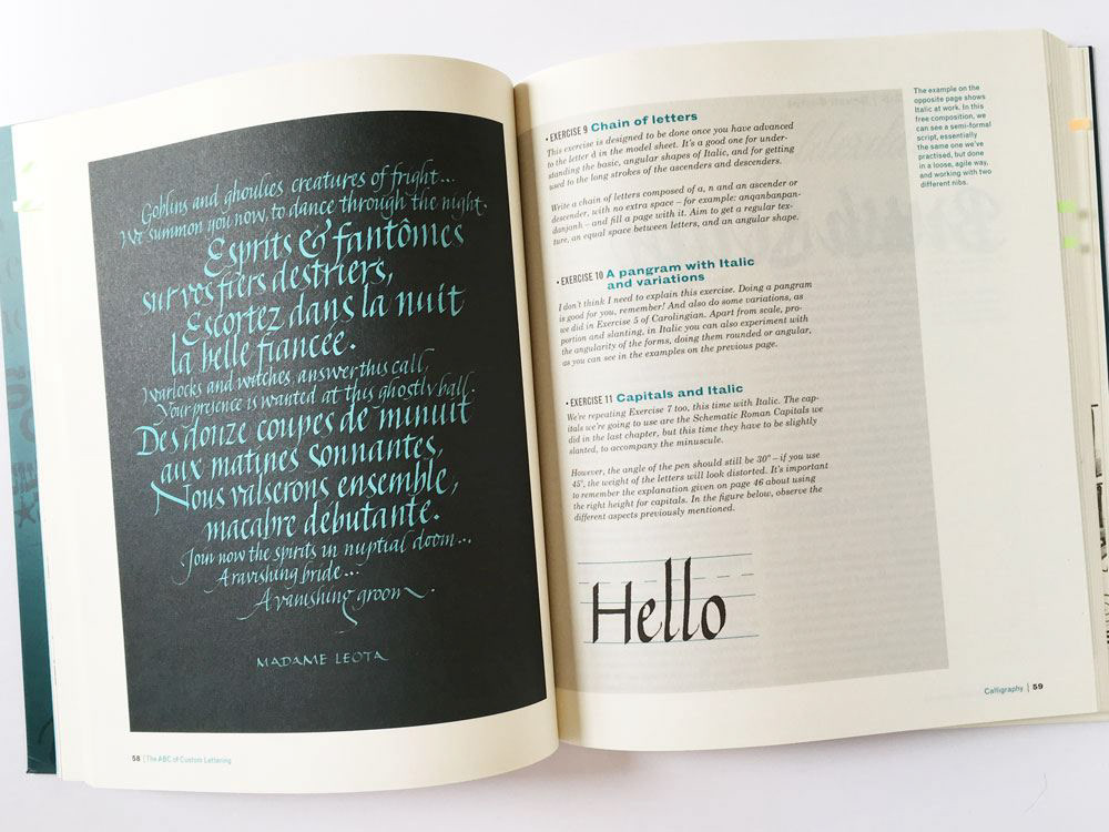 The Big Awesome Book of Hand & Chalk Lettering by Dina Rodriguez