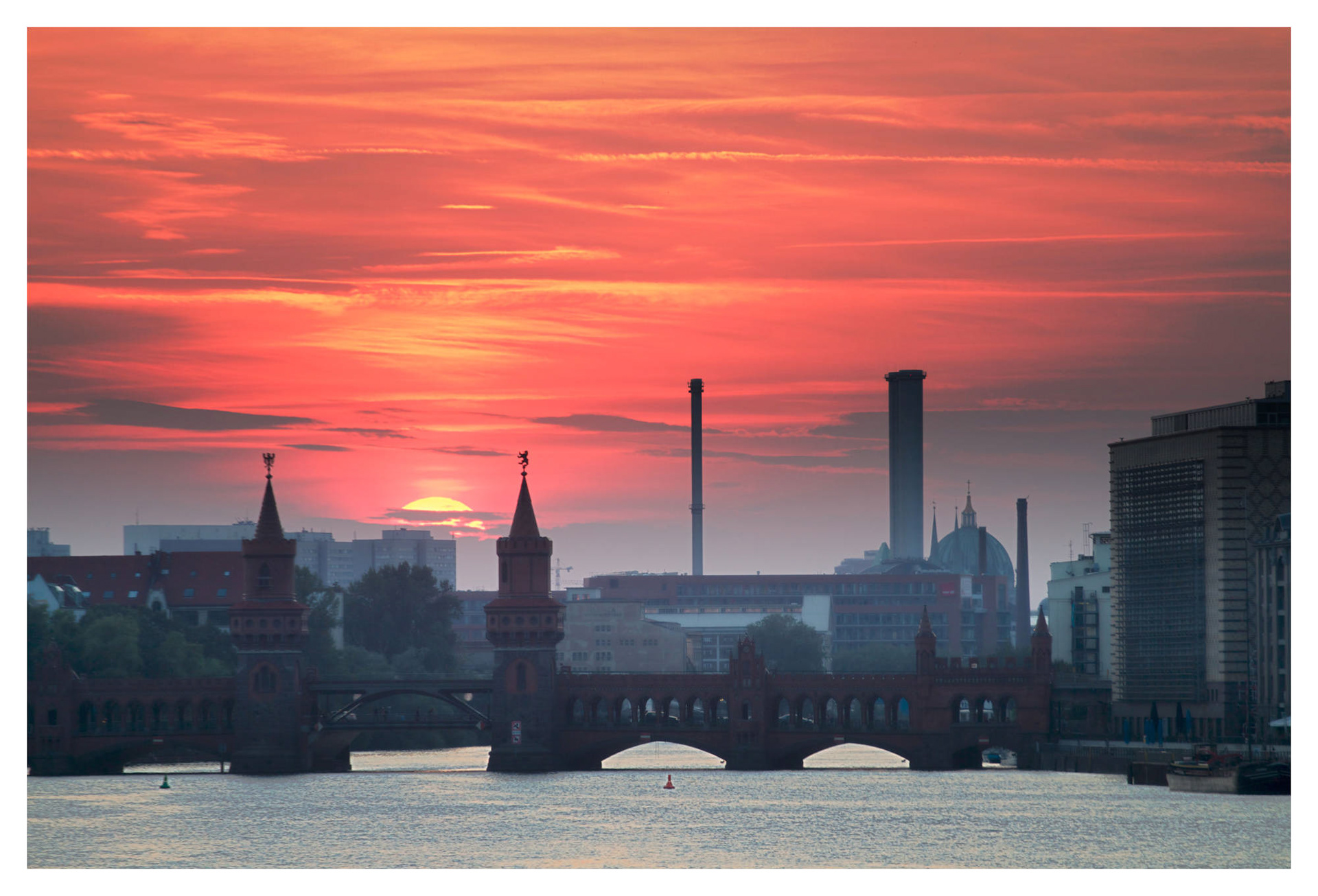 Berlin Oberbaumbrücke © Heinz Kleim / KleimDesign