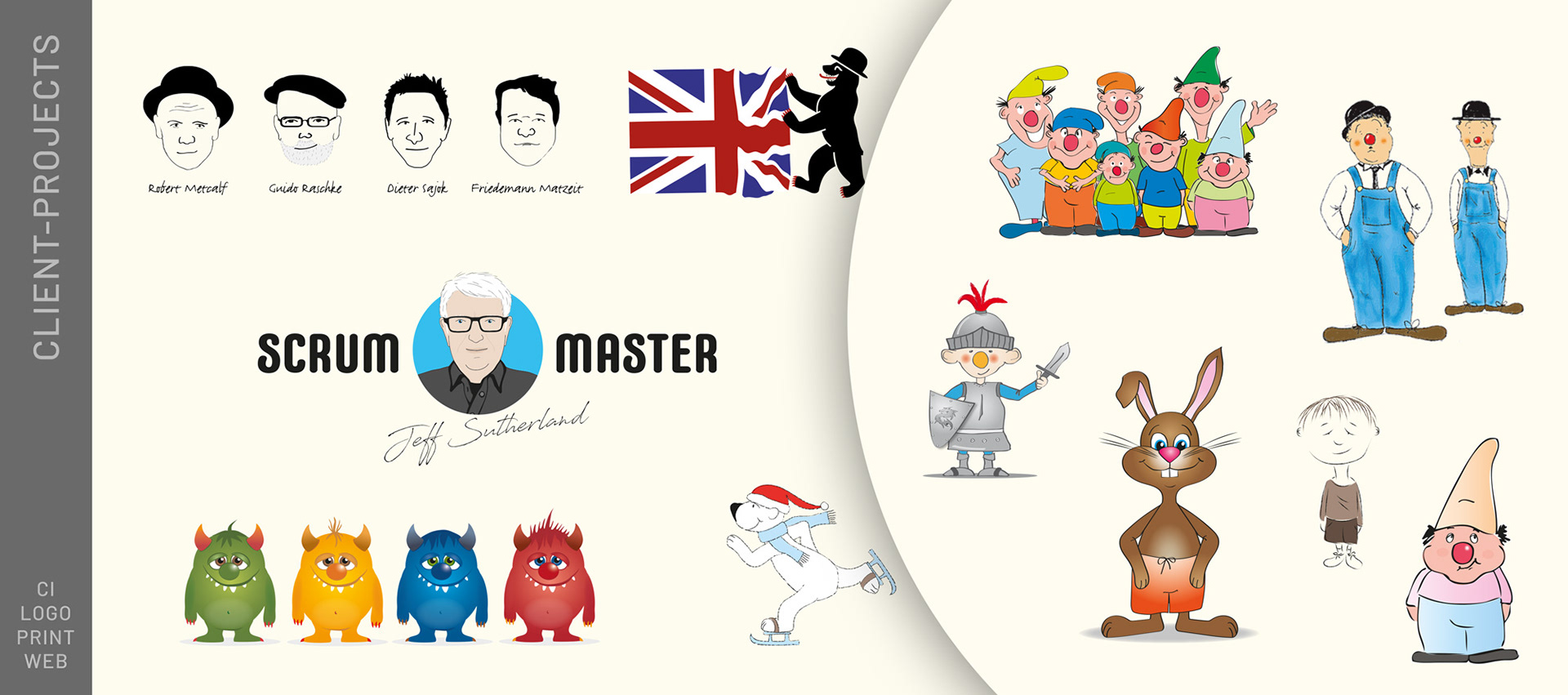 Illustrationen © Heinz Kleim / KleimDesign / Berlin