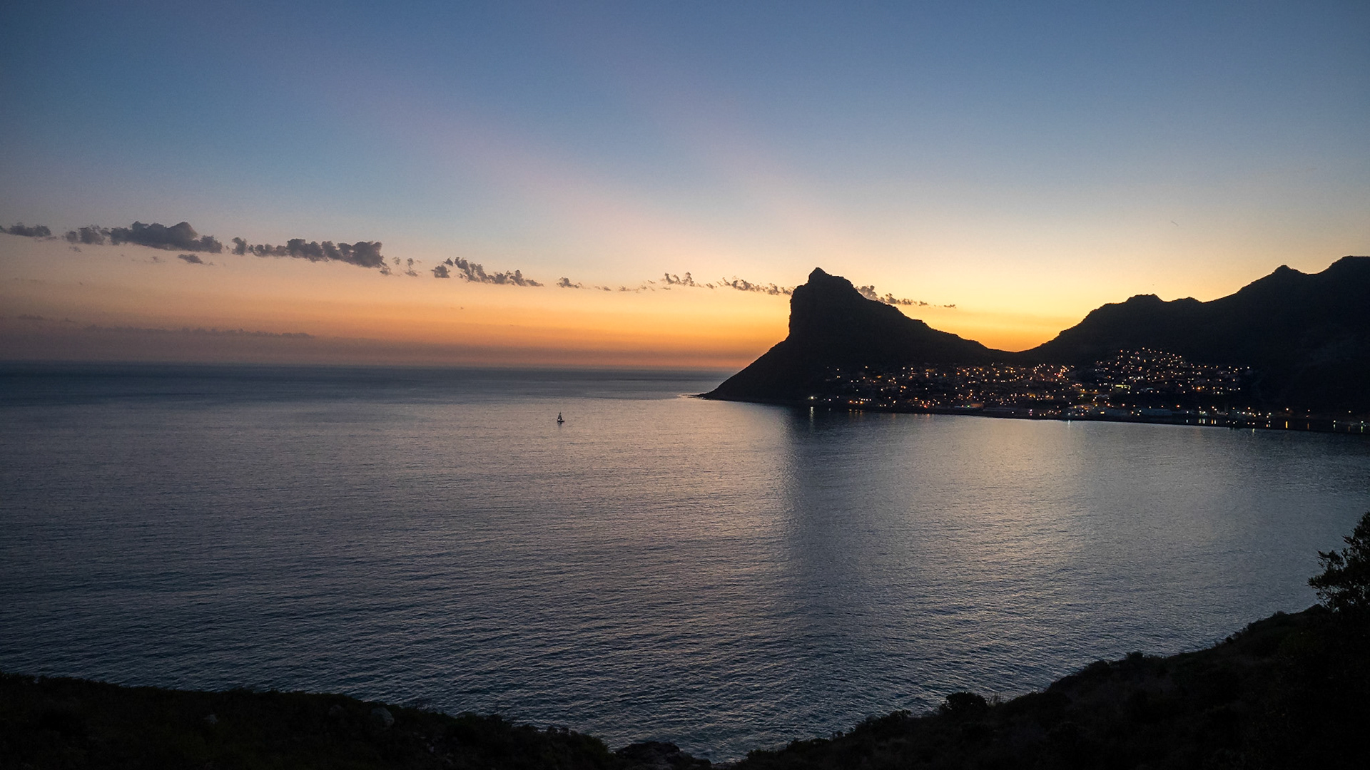Hout bay, depuis la chapman Peak drive, CapeTown