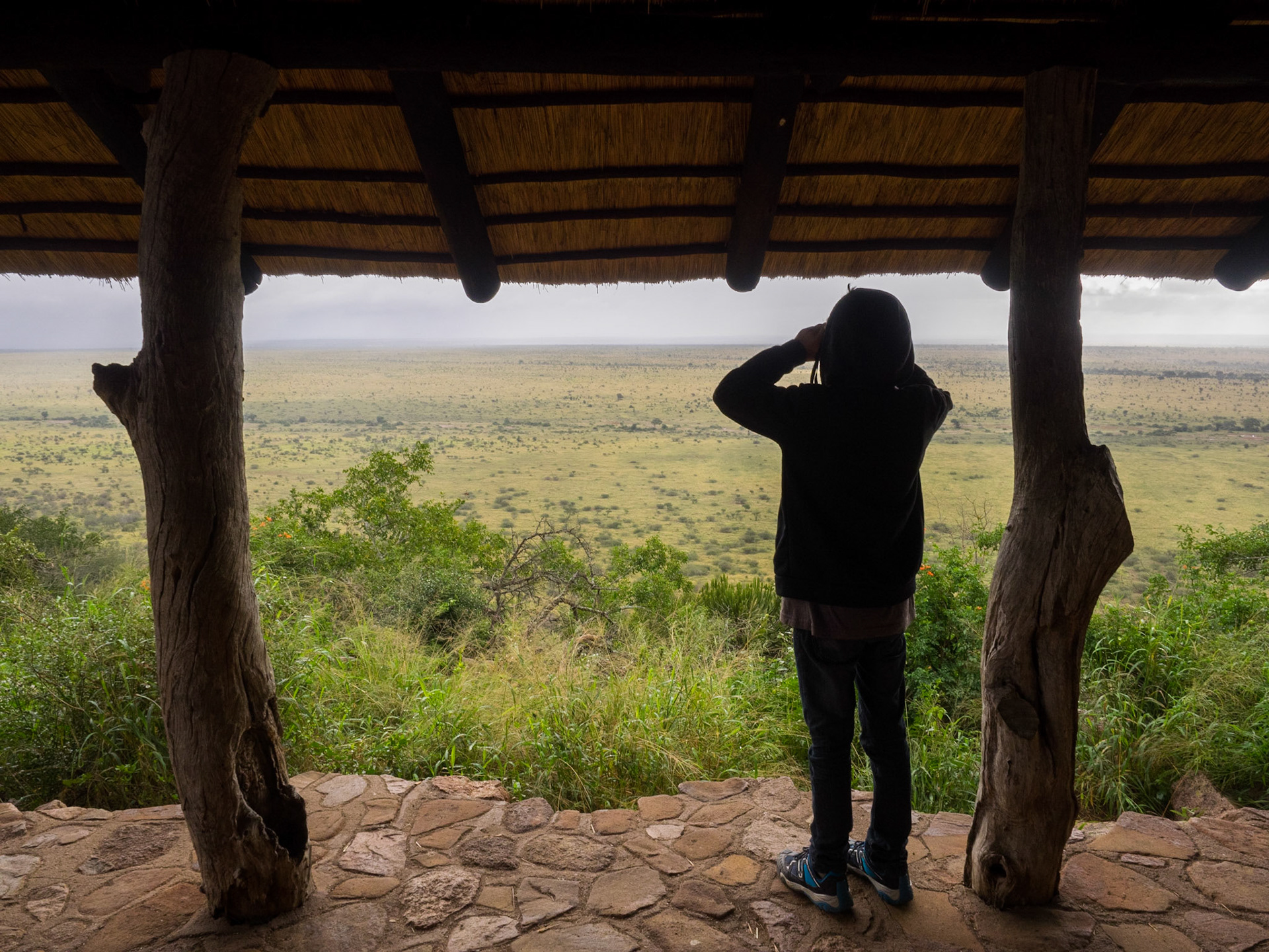 Le fils : Papa, quand je serai grand, je serai ranger au Kruger National Park !
La mère : mon dieu c'est loin de moi !