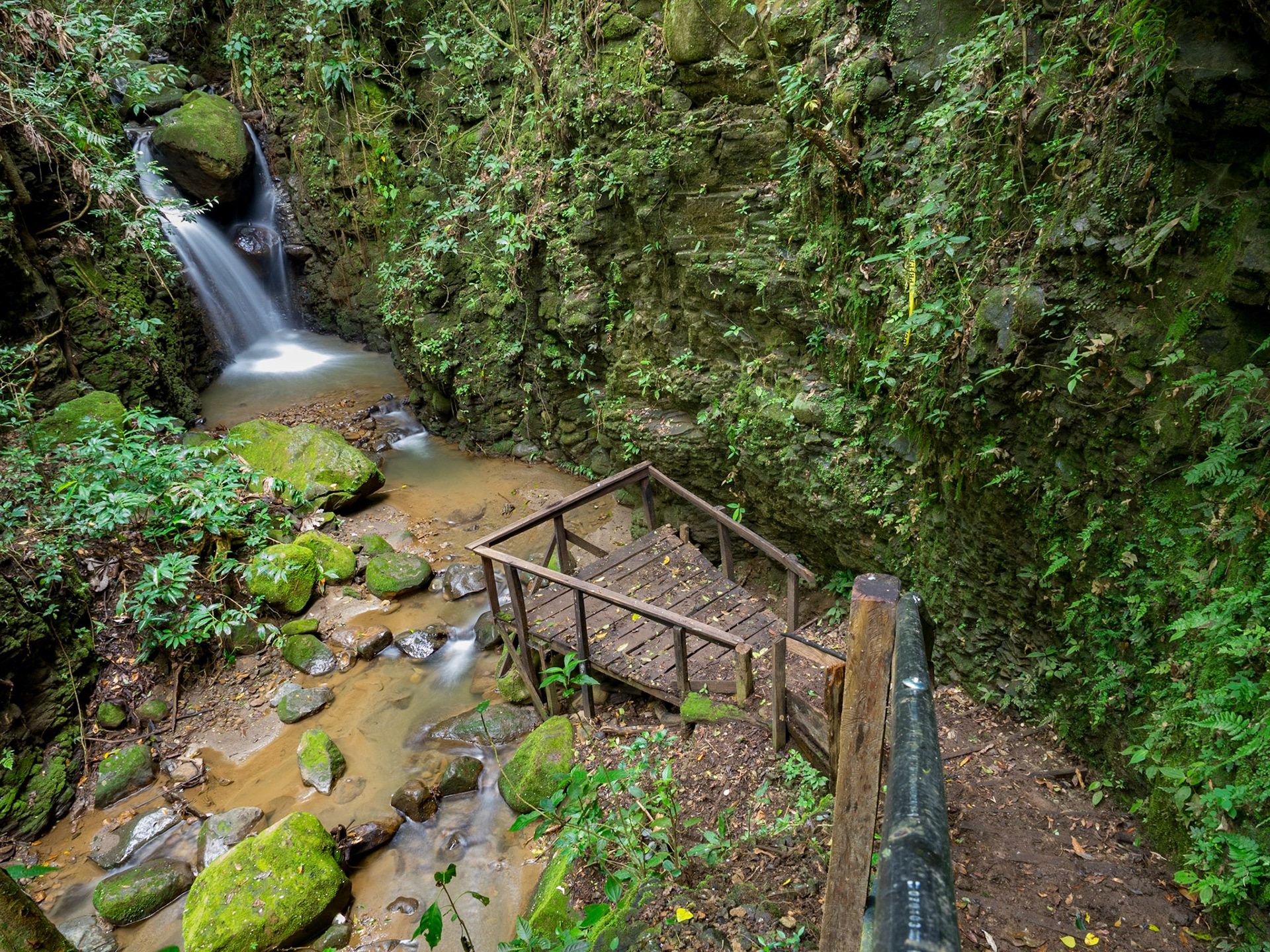200 marches pour voir la chute (et pour remonter)
Monte Verde
