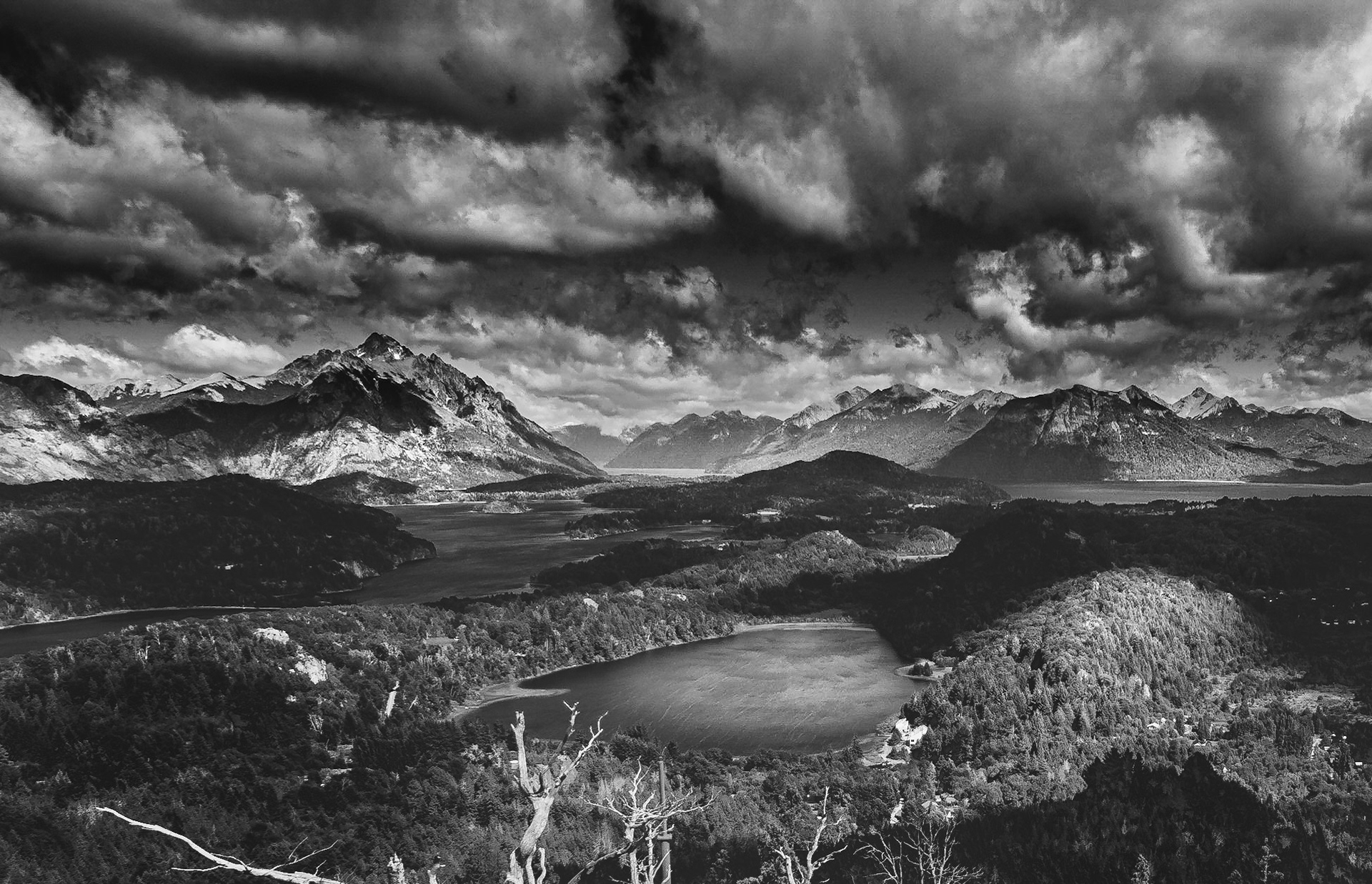 Bariloche, ou plutôt, à côté, parmis les centaines de lacs autour.