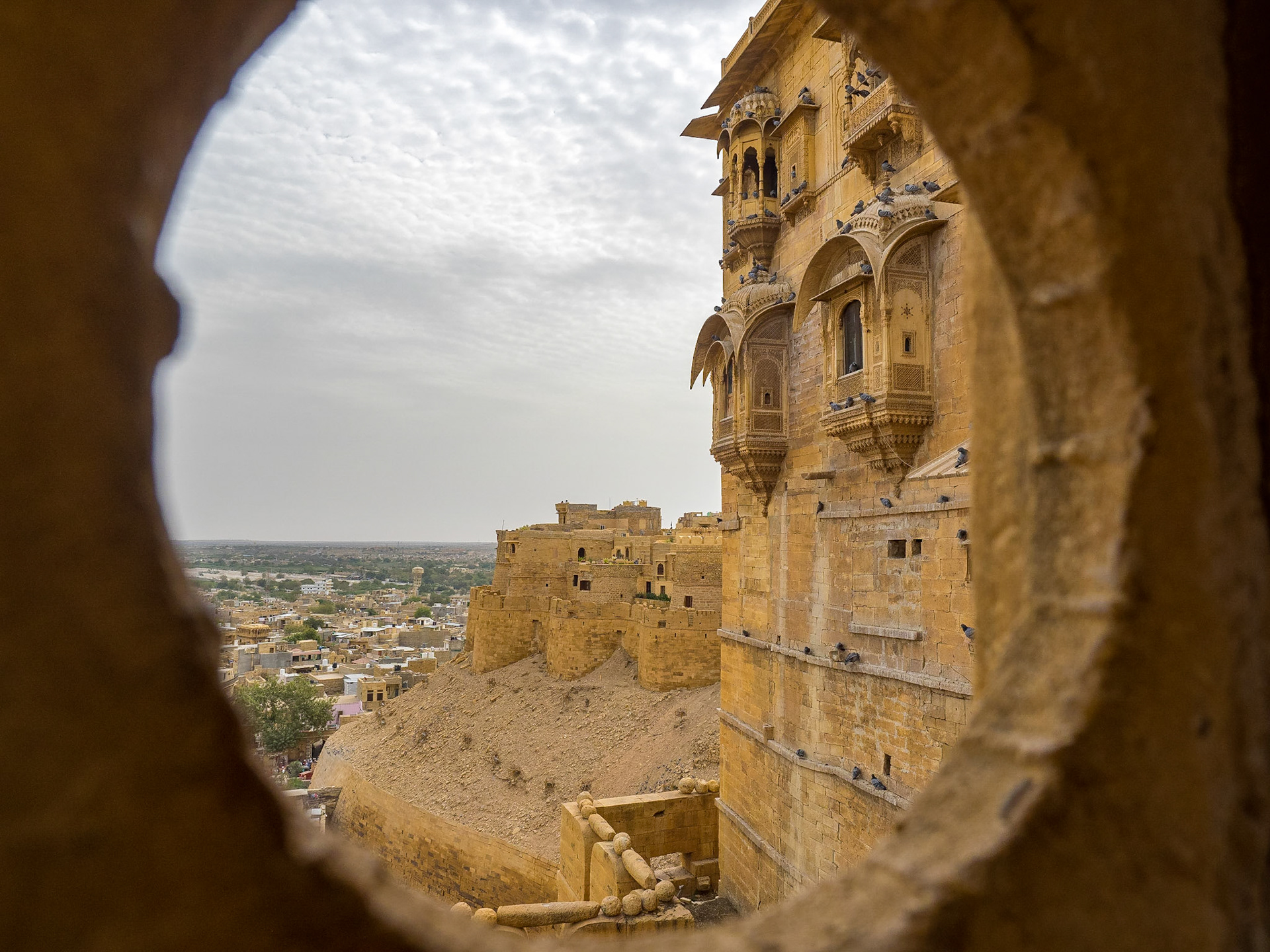 La forteresse de Jaisalmer.