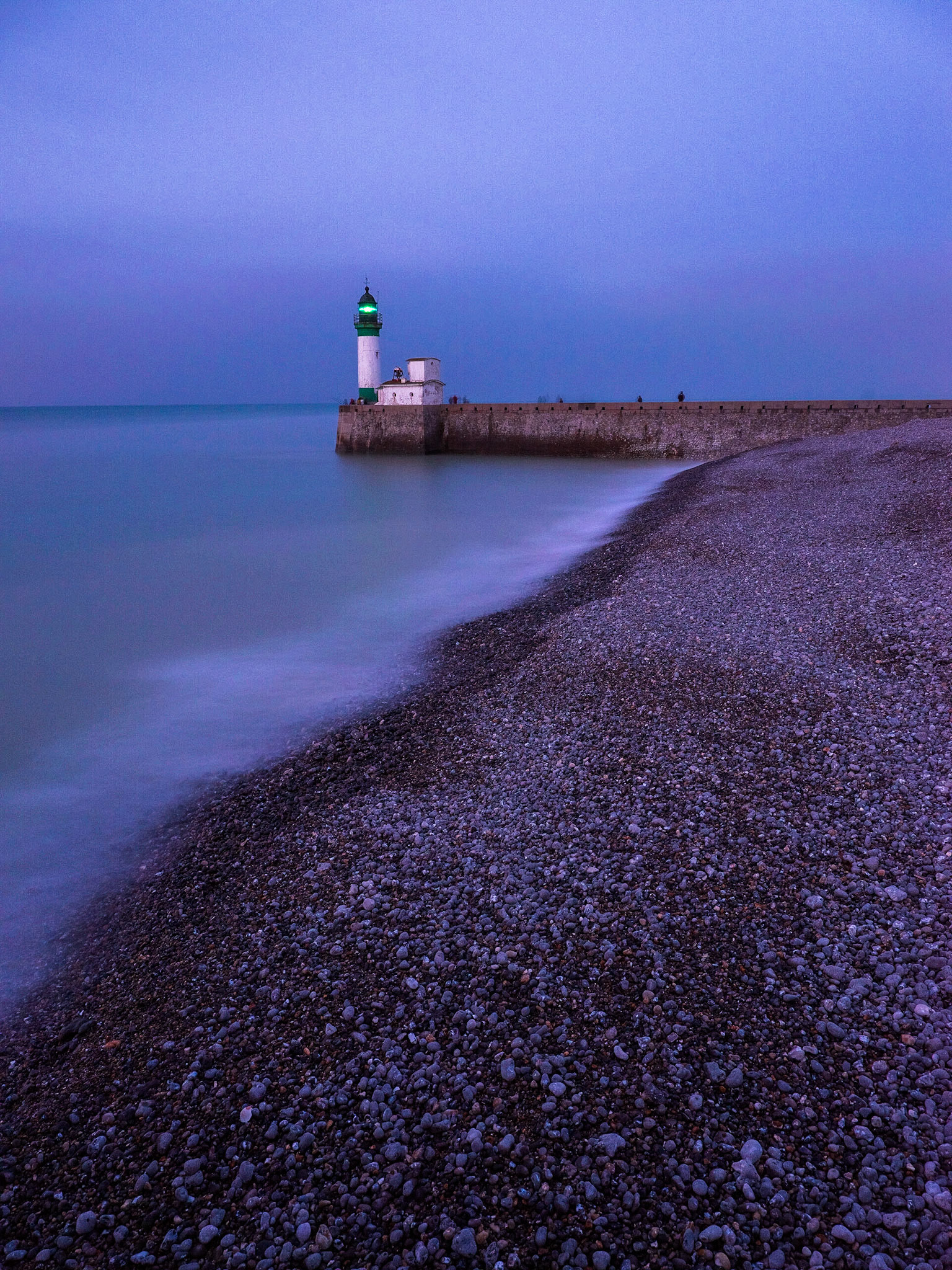 L'entrée du port