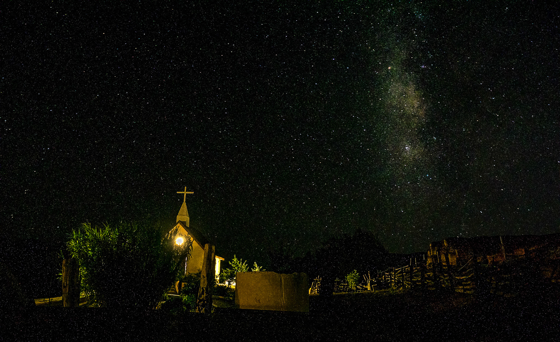 Rancho Meiling la nuit.