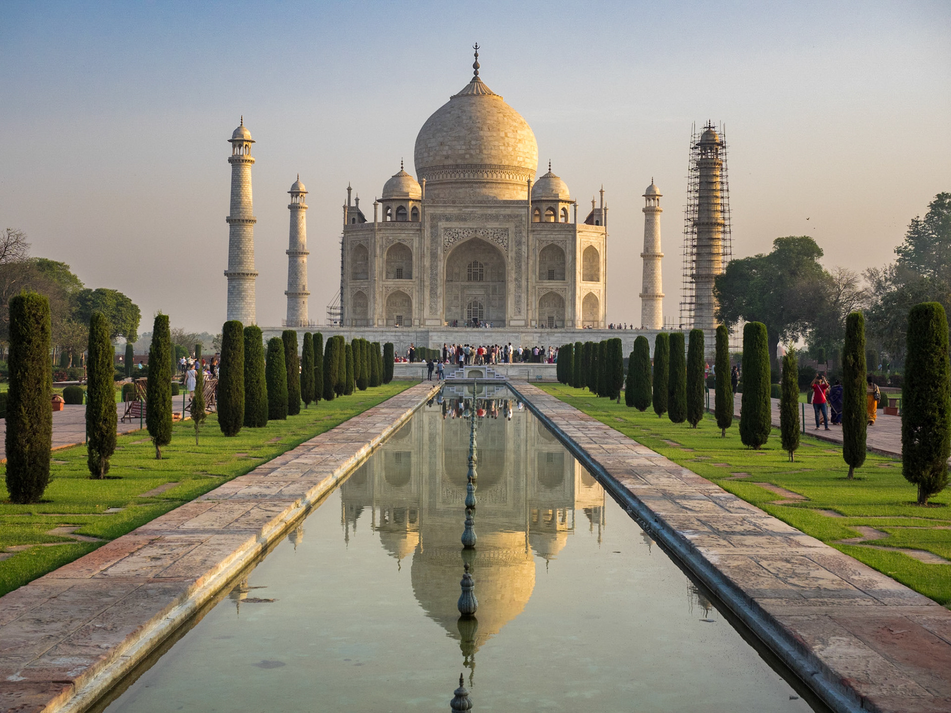Difficile de faire original Taj Mahal, qui est probablement l'endroit le plus visité d'Inde.