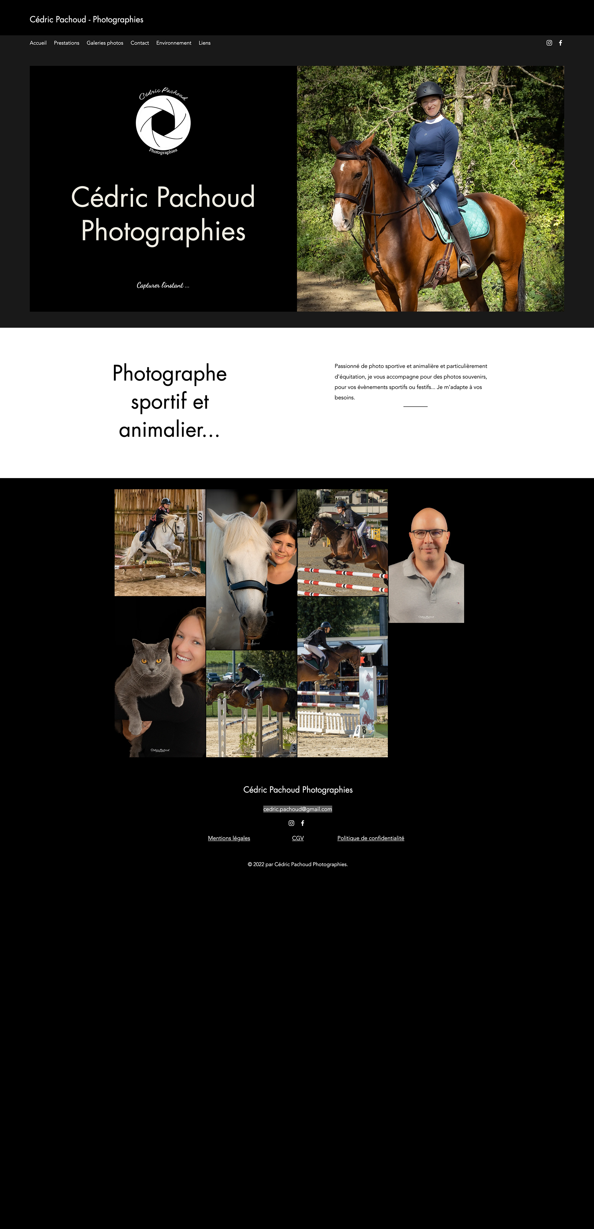 Voici le site web de Cédric Pachoud photographie