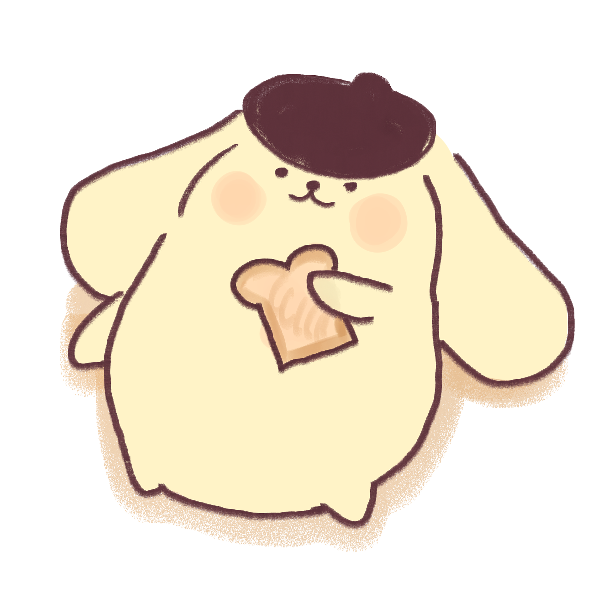 Pompompurin (Made in ClipStudio Pain)