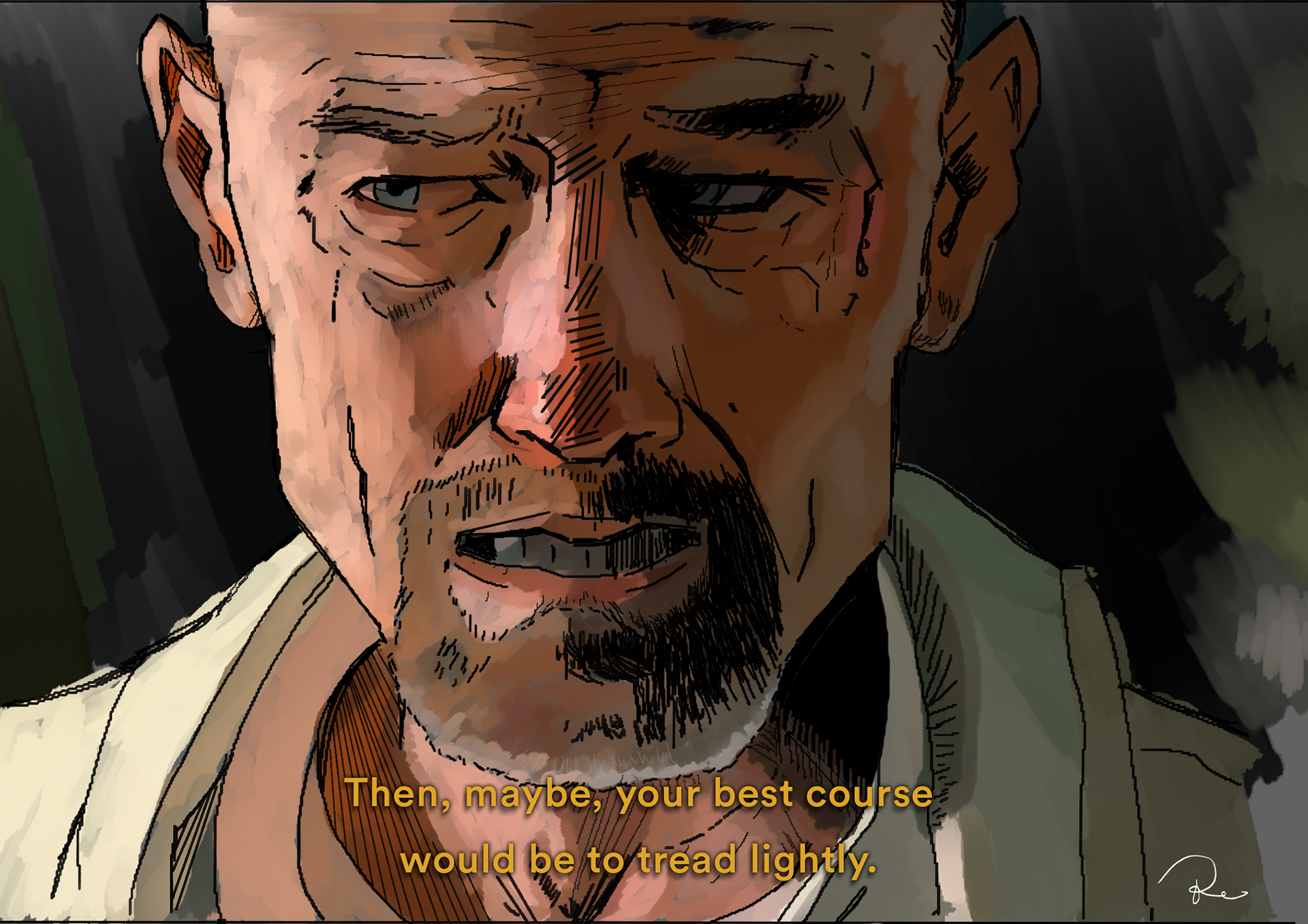 Breaking Bad "Blood Money" 5x09 (Made in ClipStudio Paint)